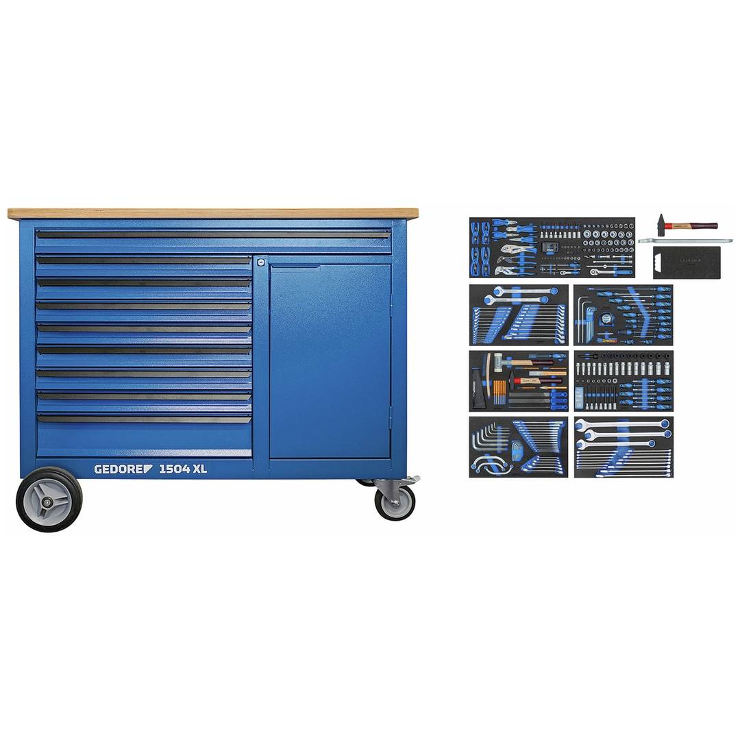 Gedore Werkbank mit Profi-Sortiment