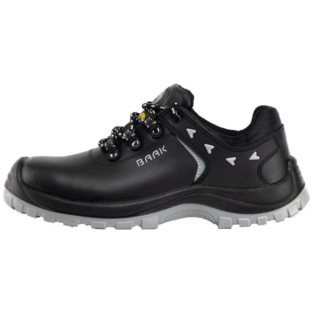 Baak Sicherheitshalbschuh Heiko 8034 W11 S3 ESD SRC DGUV Gr. 48 schwarz