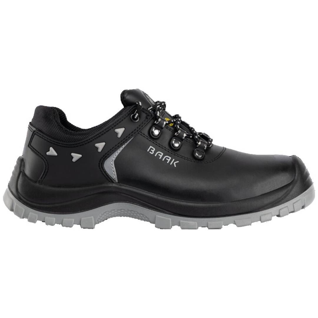 Baak Sicherheitshalbschuh Heiko 8034 W11 S3 ESD SRC DGUV Gr. 48 schwarz