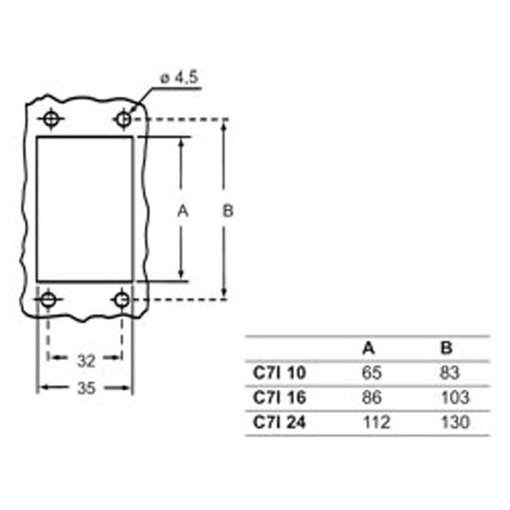 ILME C7I10 C7I 10 Anbaugehäuse 1St.