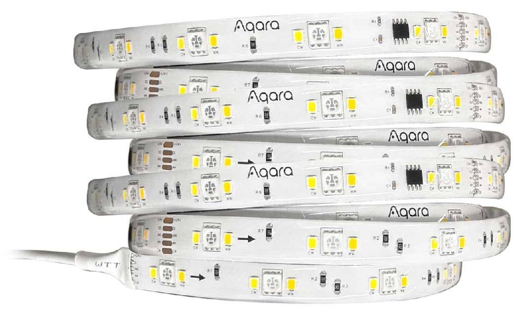 Aqara LED Strip T1: 16Mio Farben, Zigbee 3.0, HomeKit, IP44, 2m - erweiterbar