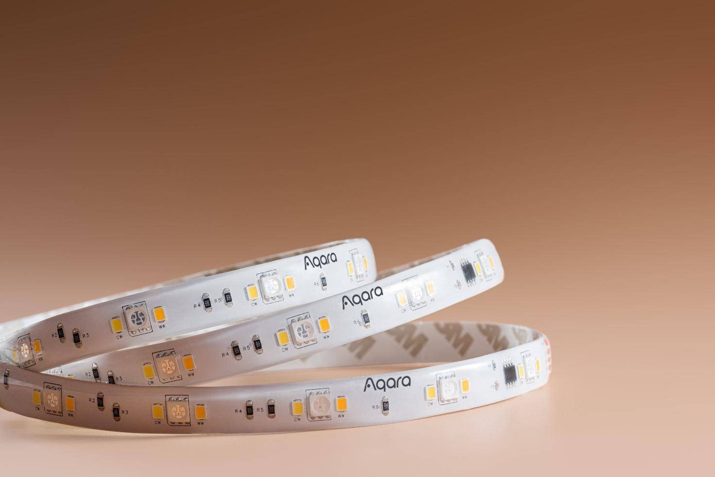 Aqara LED Strip T1: 16Mio Farben, Zigbee 3.0, HomeKit, IP44, 2m - erweiterbar