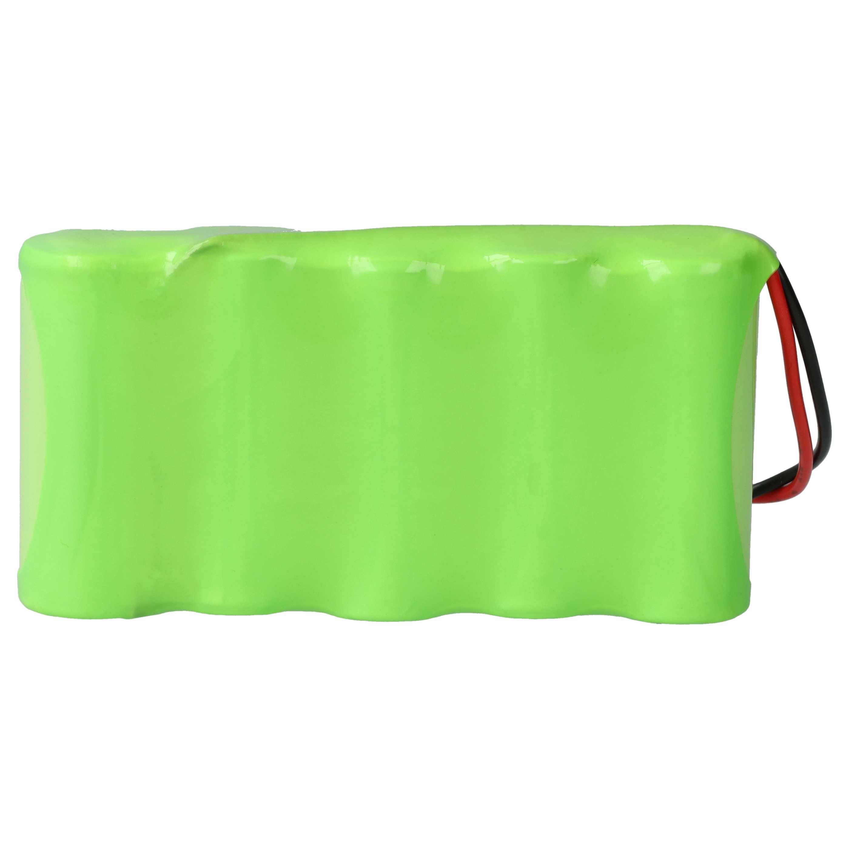 vhbw 2x Akku Ersatz für Futaba HT5F1800B, FUTM1484 für Transmitter (2000 mAh, 6 V, NiMH)