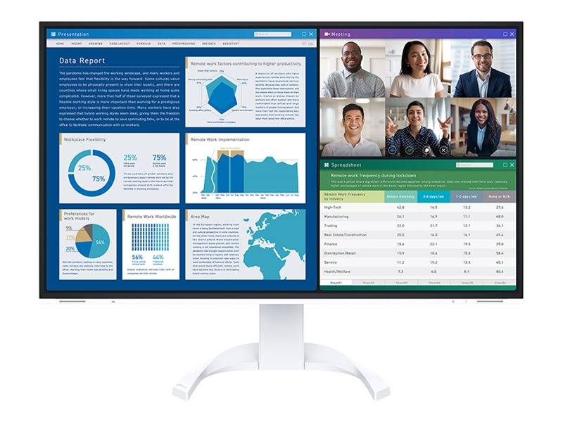 EIZO FlexScan EV3240X - Mit FlexStand - LED-Monitor - 81.3 cm (32") - (31.5" sic