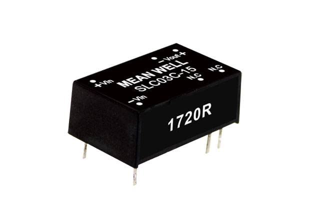 MEAN WELL SLC03B-05 DC/DC-Wandler 18-36V 5VDC 0.6A