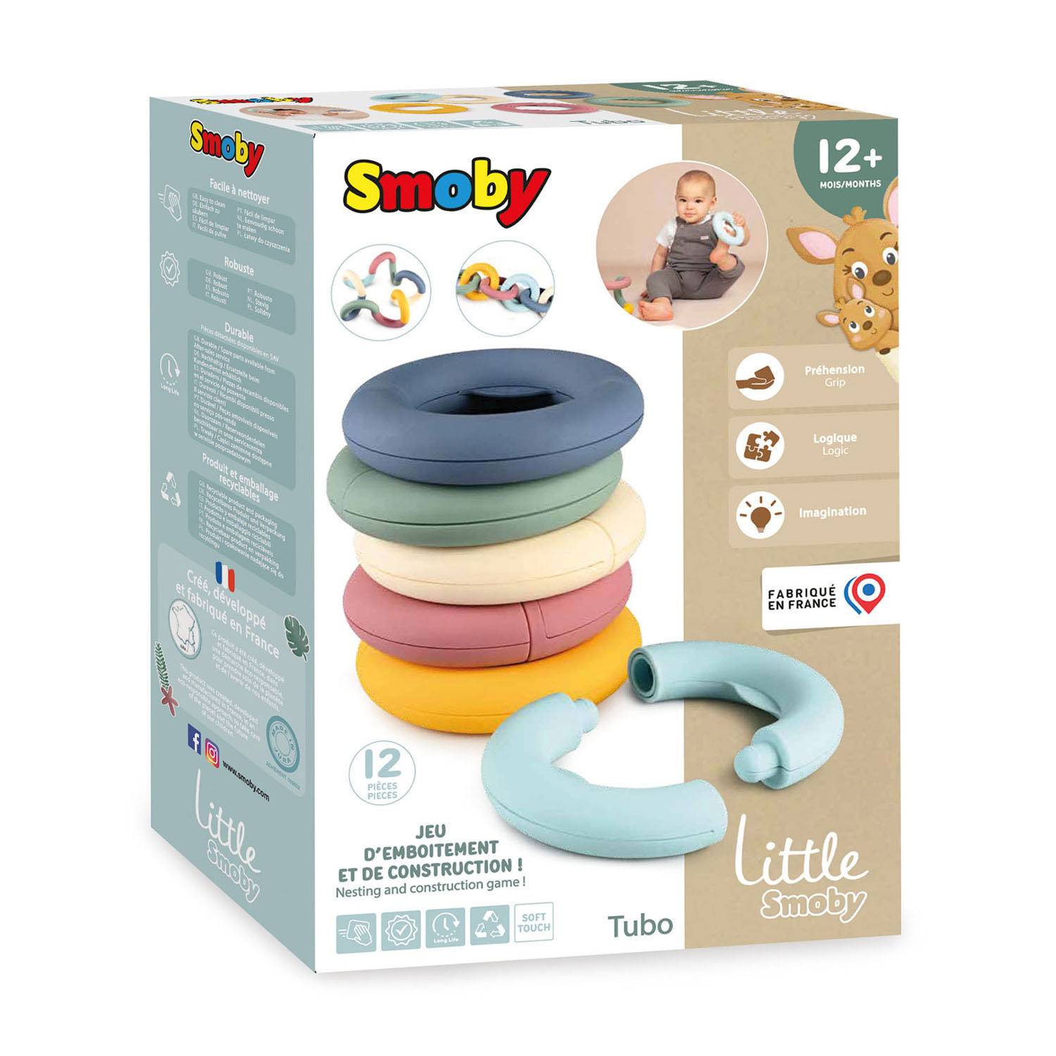 Smoby Little Tubo Bouwspeelgoed