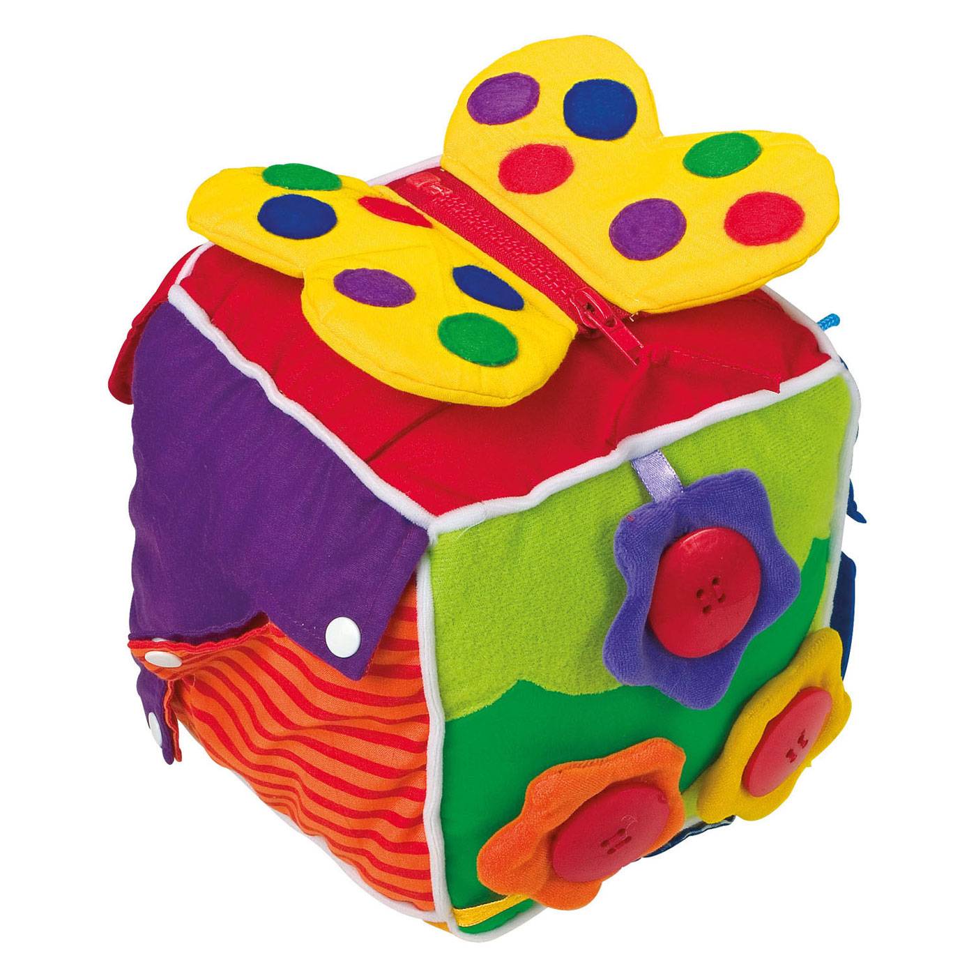 Small Foot Kleiner Fuß Baby Würfel Natur Plüsch