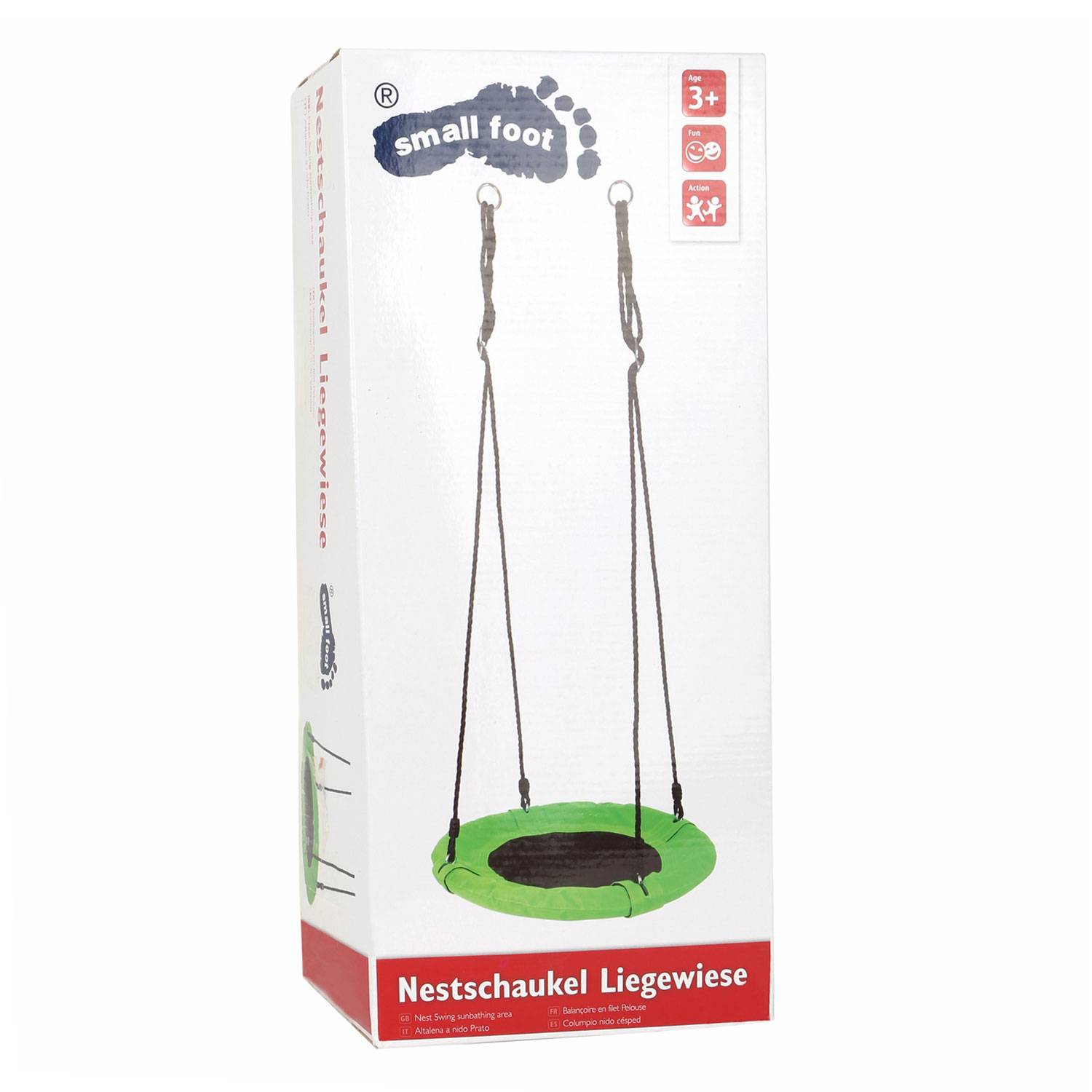 Small Foot Kleiner Fuß - Nest Swing Green, 62 cm
