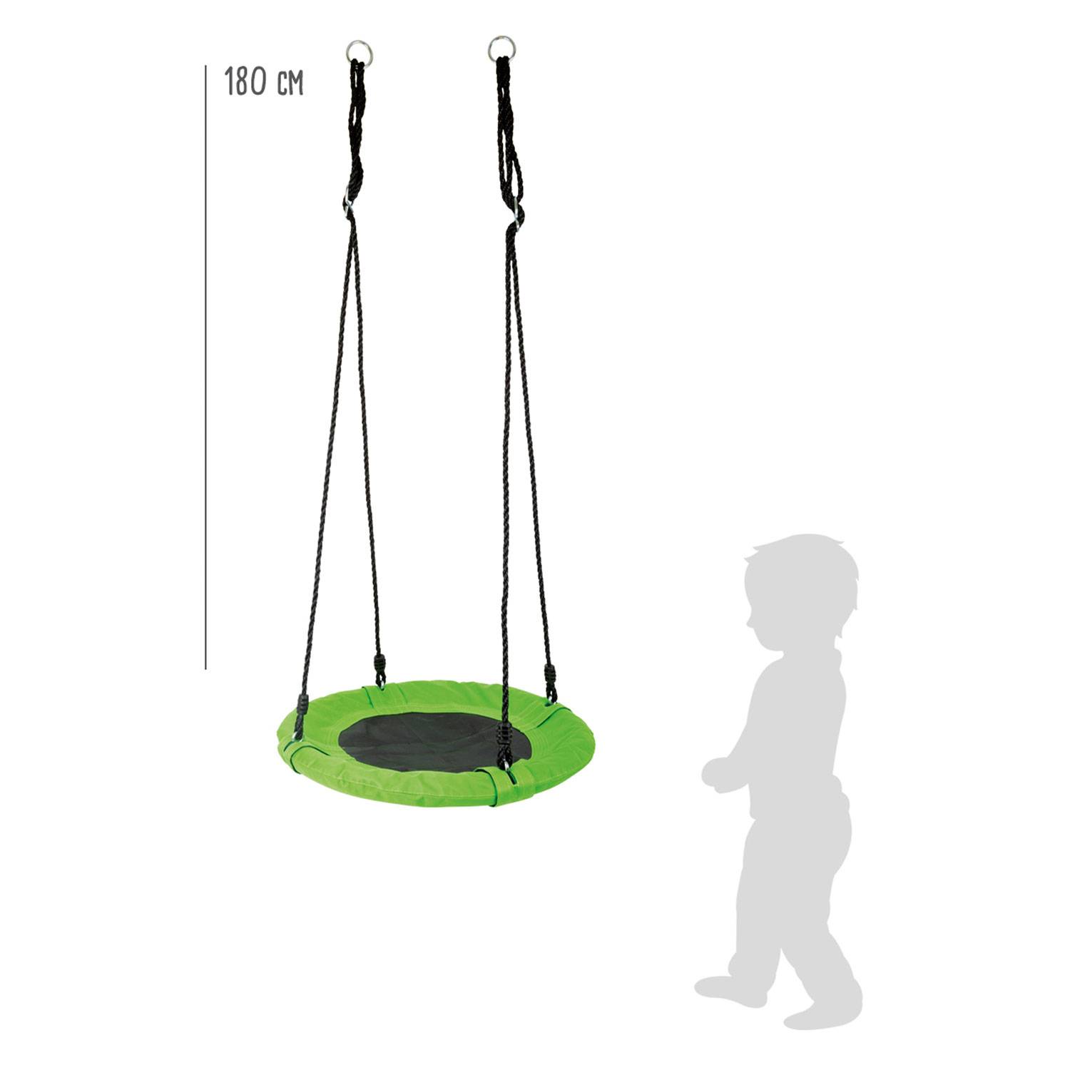 Small Foot Kleiner Fuß - Nest Swing Green, 62 cm