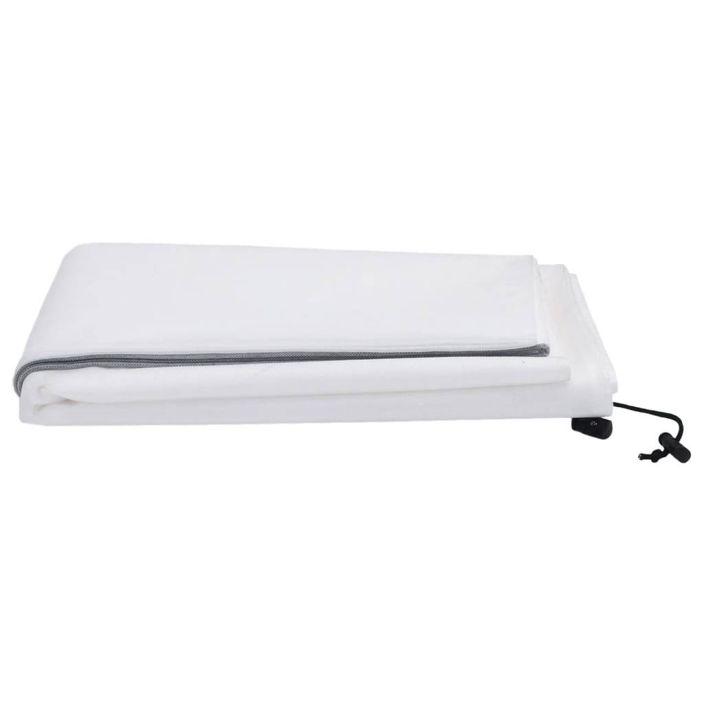 vidaXL Wintervlies mit Reißverschluss 70 g/m² 3,93x3,5 m