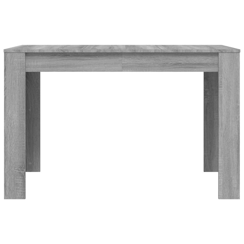 vidaXL Esstisch Grau Sonoma 120x60x76 cm Holzwerkstoff