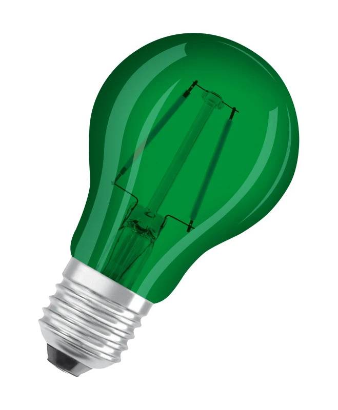 OSRAM 4058075433984 LED EEK G (A - G) E27 Glühlampenform 2.5 W = 7 W Grün (Ø x L) 60 mm x 105 mm 1 St.