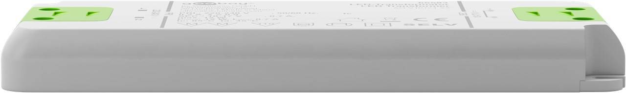 Goobay 65583 LED Trafo Konstantstrom 700 mA 12W Gesamtlast / LED Treiber 17V Beleuchtung / LED Driver / Transformator