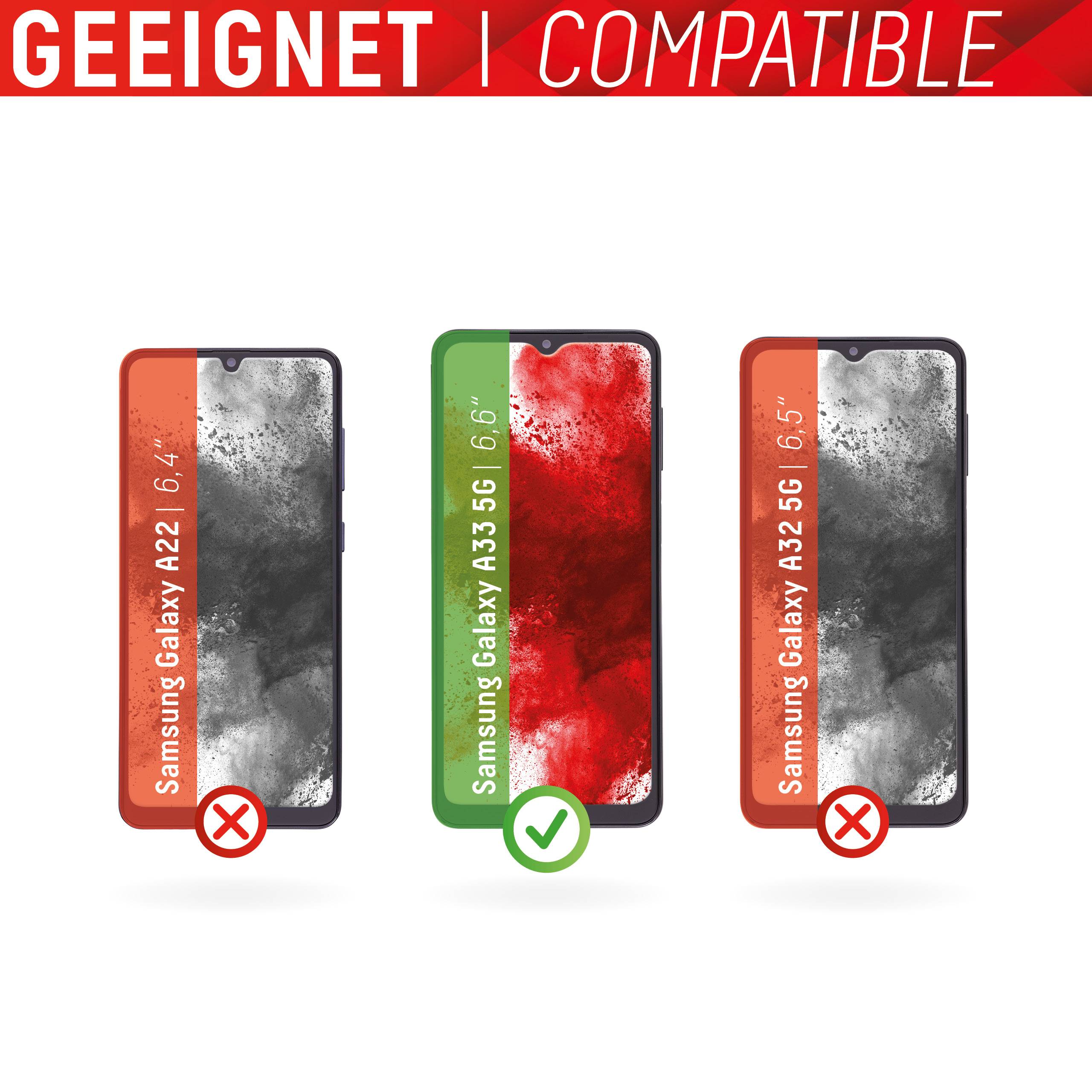 Smart Glass, Displayschutzfolie für Samsung A33 5G