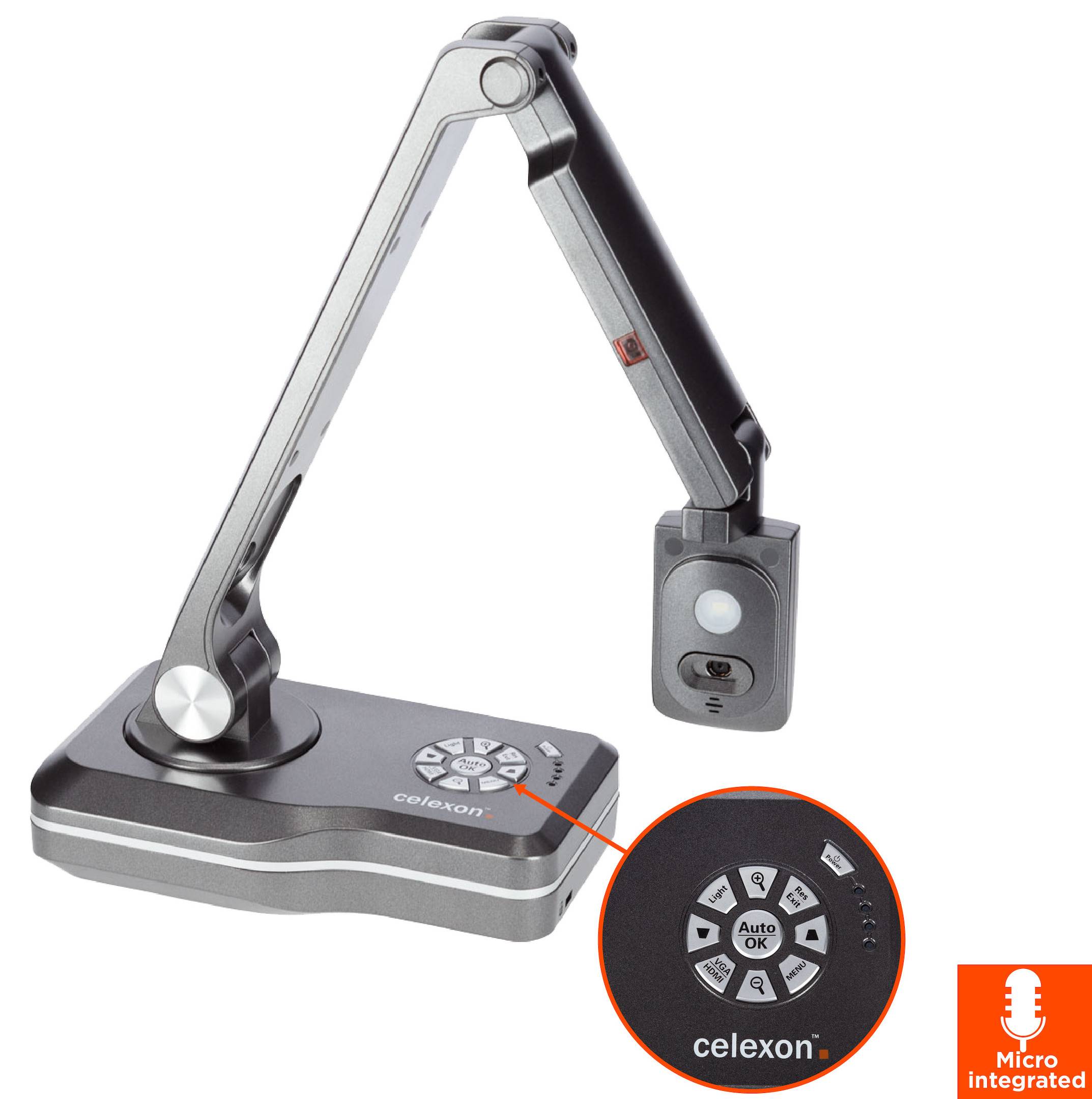 Celexon DK800 Dokumentenkamera mit Tragetasche M