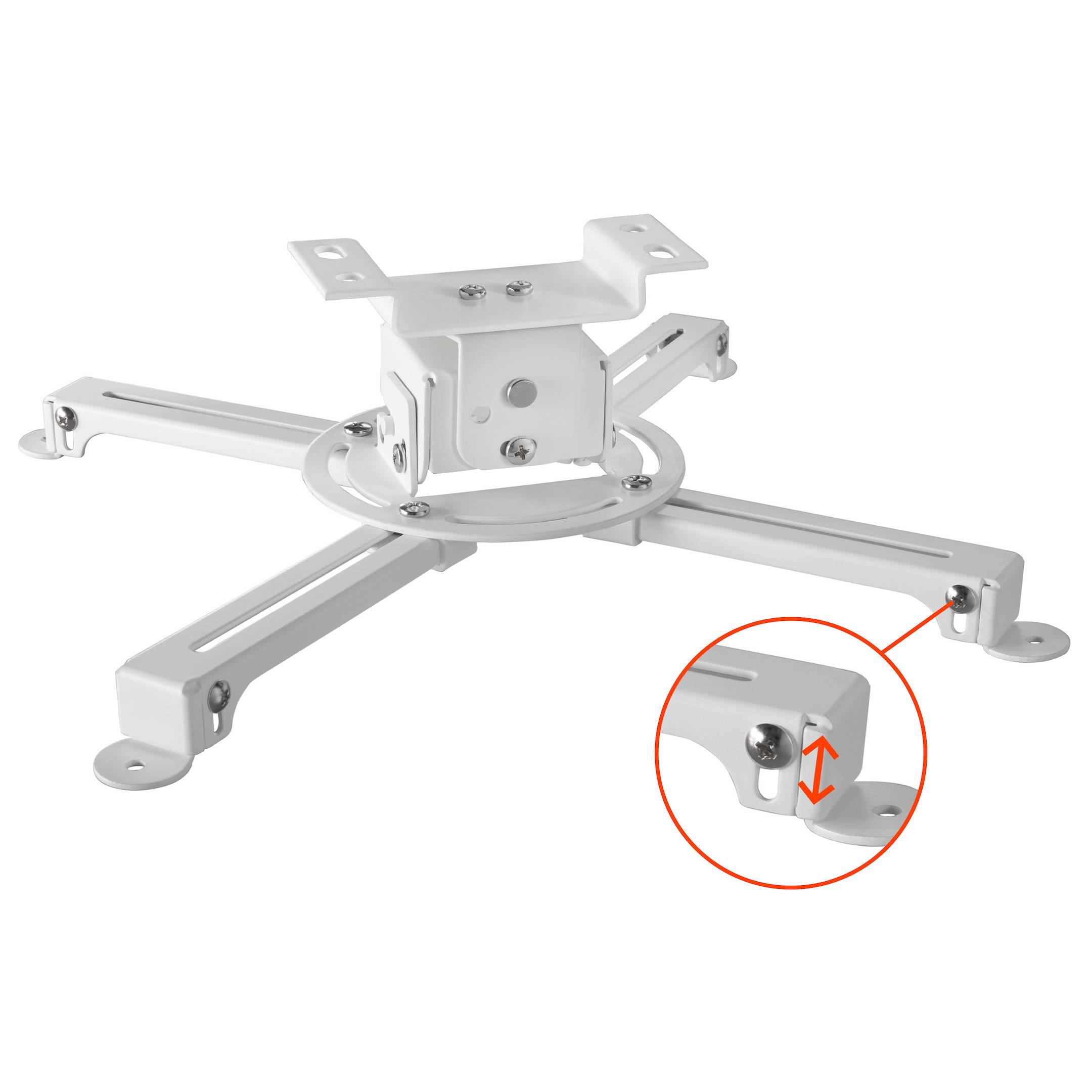 Celexon MultiCel 1500 Pro Beamer-Deckenhalterung Neigbar Boden-/Deckenabstand (max.): 15 cm Silber
