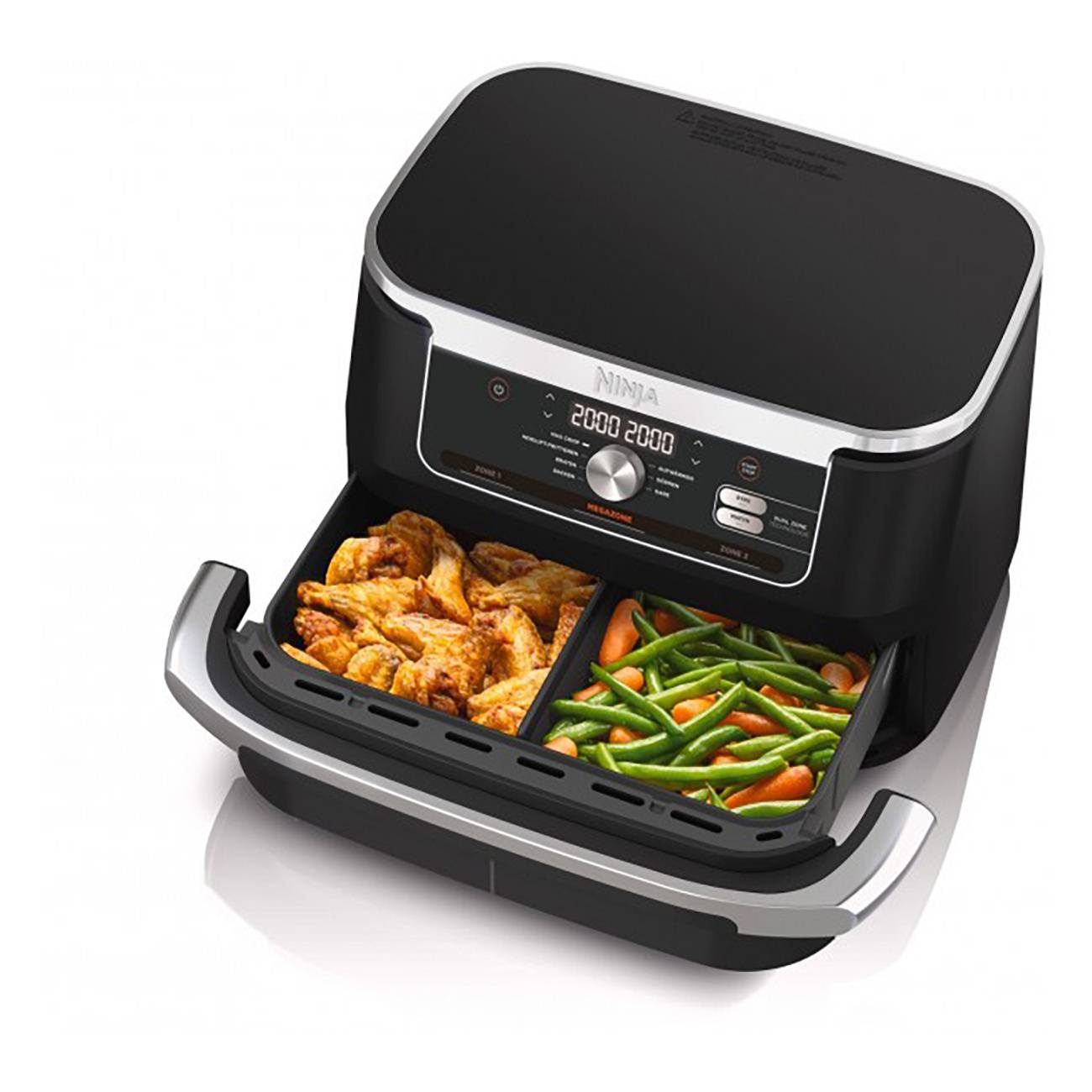 Ninja AF500DE Foodi FlexDrawer Heißluftfritteuse