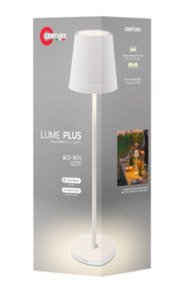 LED Dekolampe LUME Plus weiß 2.2W 2700K Dimm.