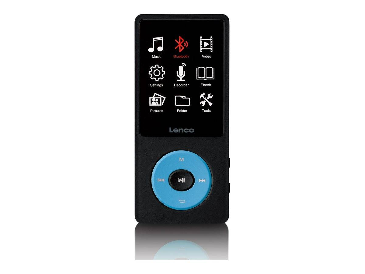 LENCO MP4-Player -portable- Xemio-860BU blau, XEMIO-860BU