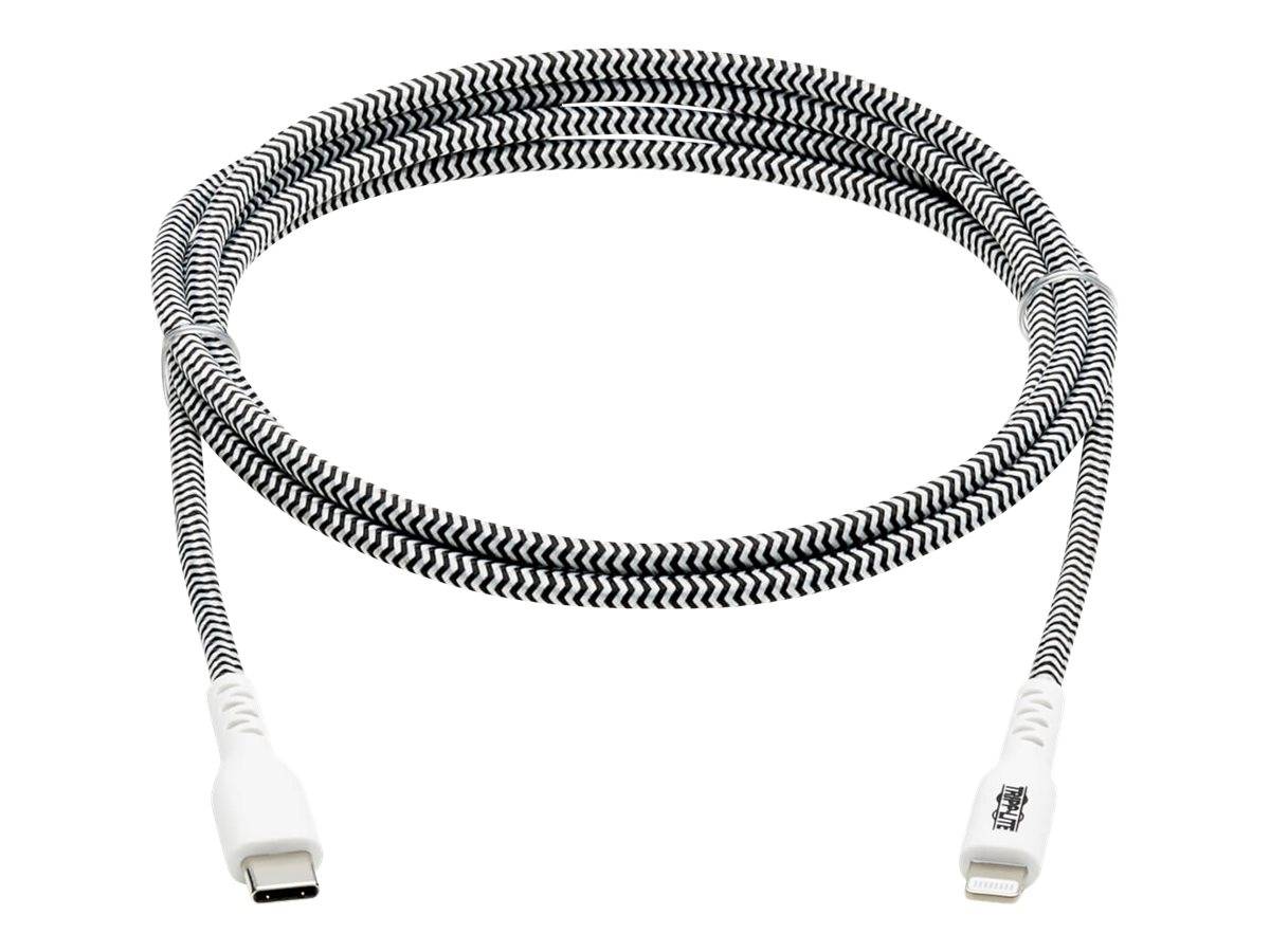 Tripp USB C to Lightning Heavy Duty Sync/Charge Cable 2.0 M/M 10ft 10' - Lightni