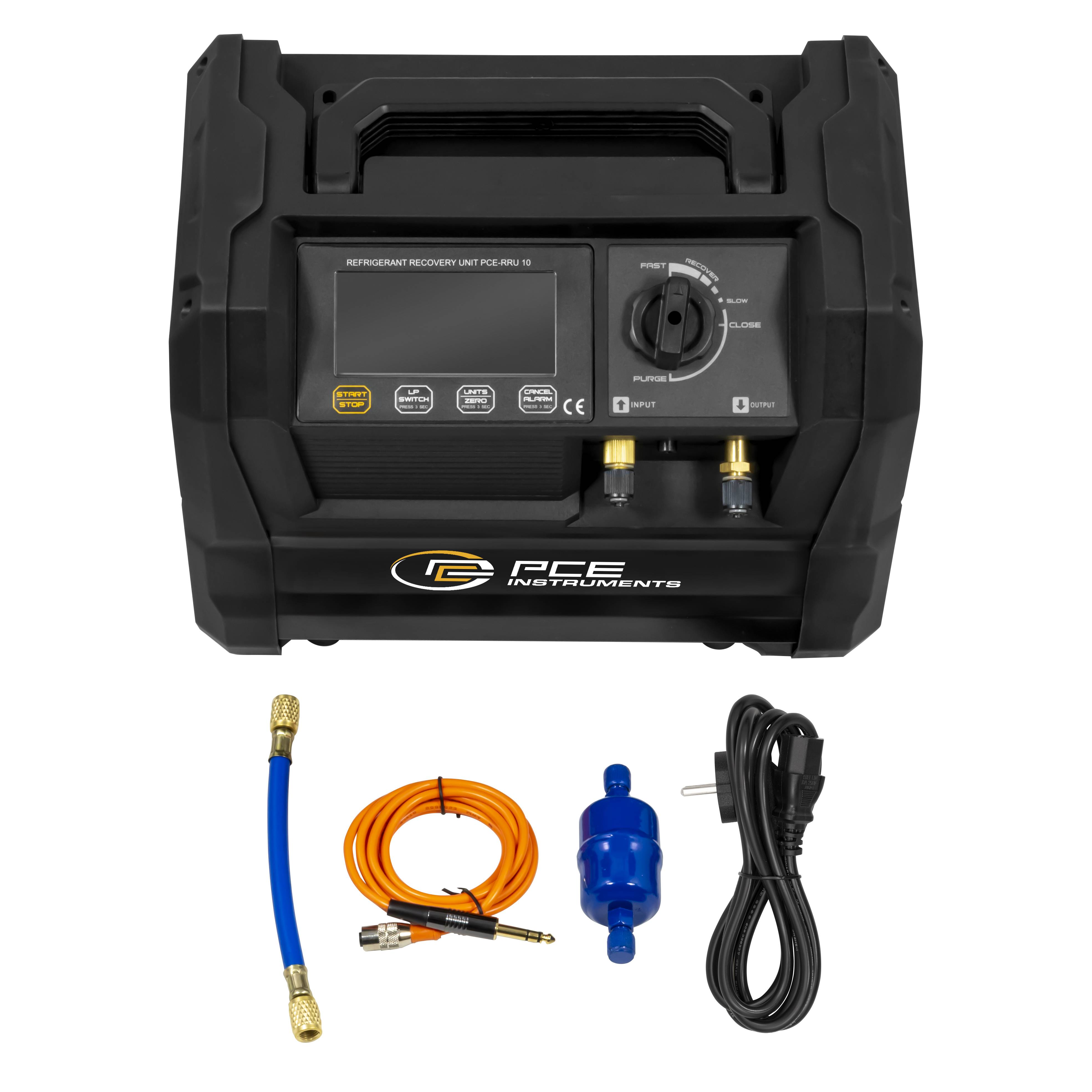 PCE Instruments PCE-RRU 10 Vakuumpumpe mit Schutzkontaktstecker, einstufig