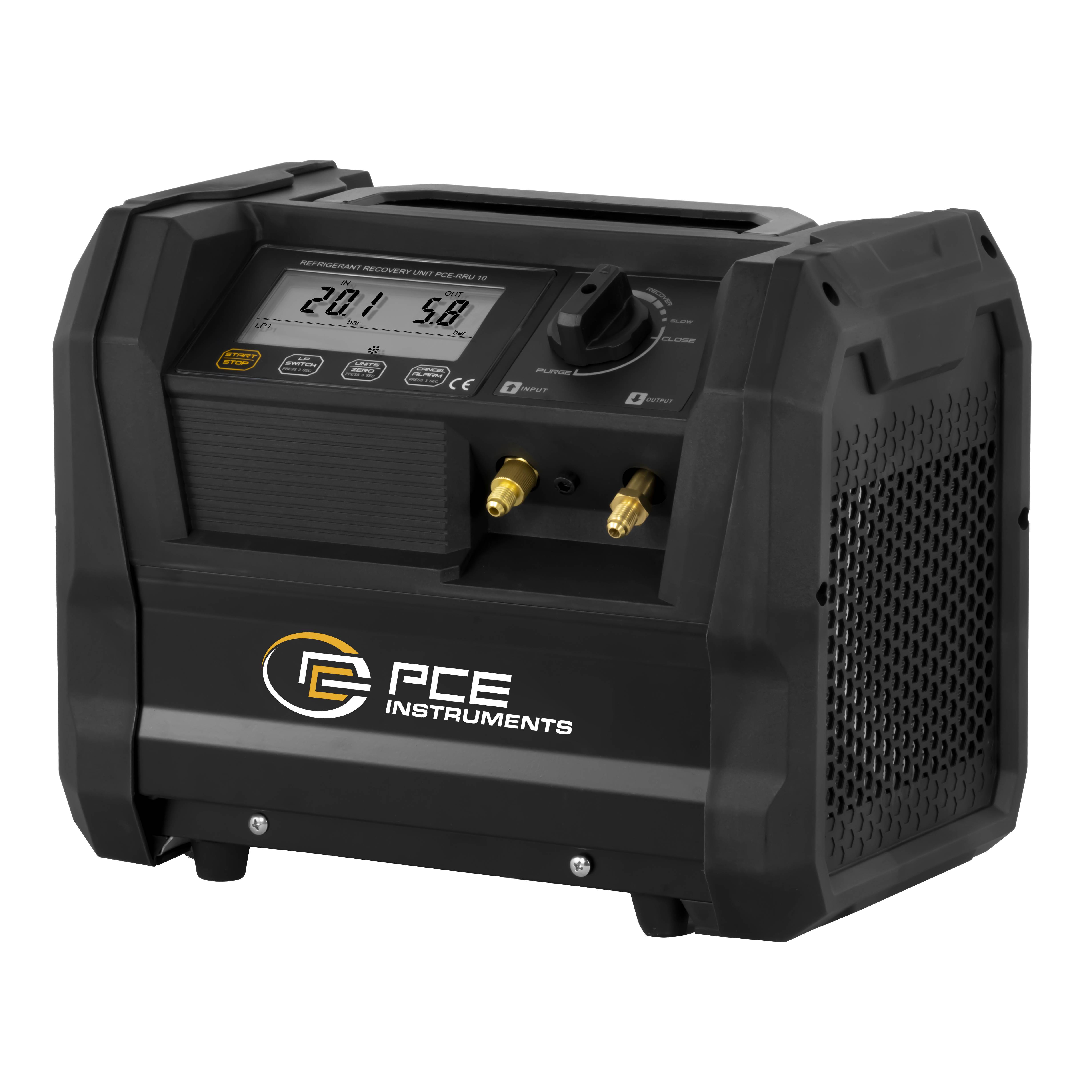 PCE Instruments PCE-RRU 10 Vakuumpumpe mit Schutzkontaktstecker, einstufig