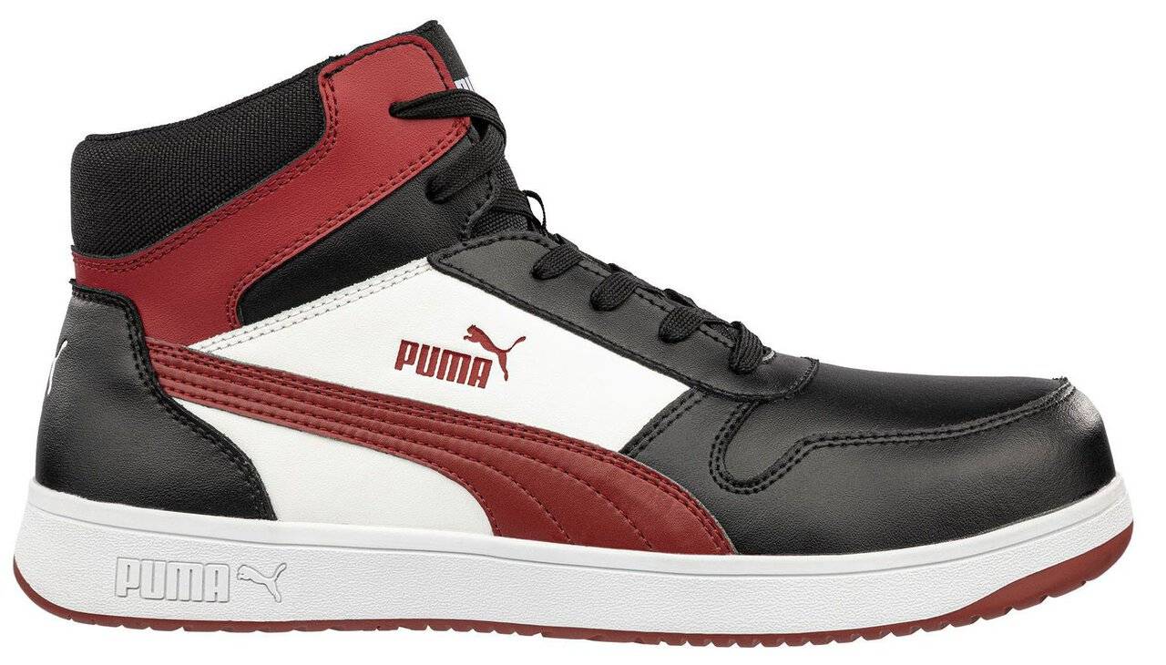Sicherheitshalbschuh/-hochschuh S3L Frontcourt ESD FO HRO SRC 630050-43 Größe 43 Farbe schwarz/weiß/rot Typ Hochschuh