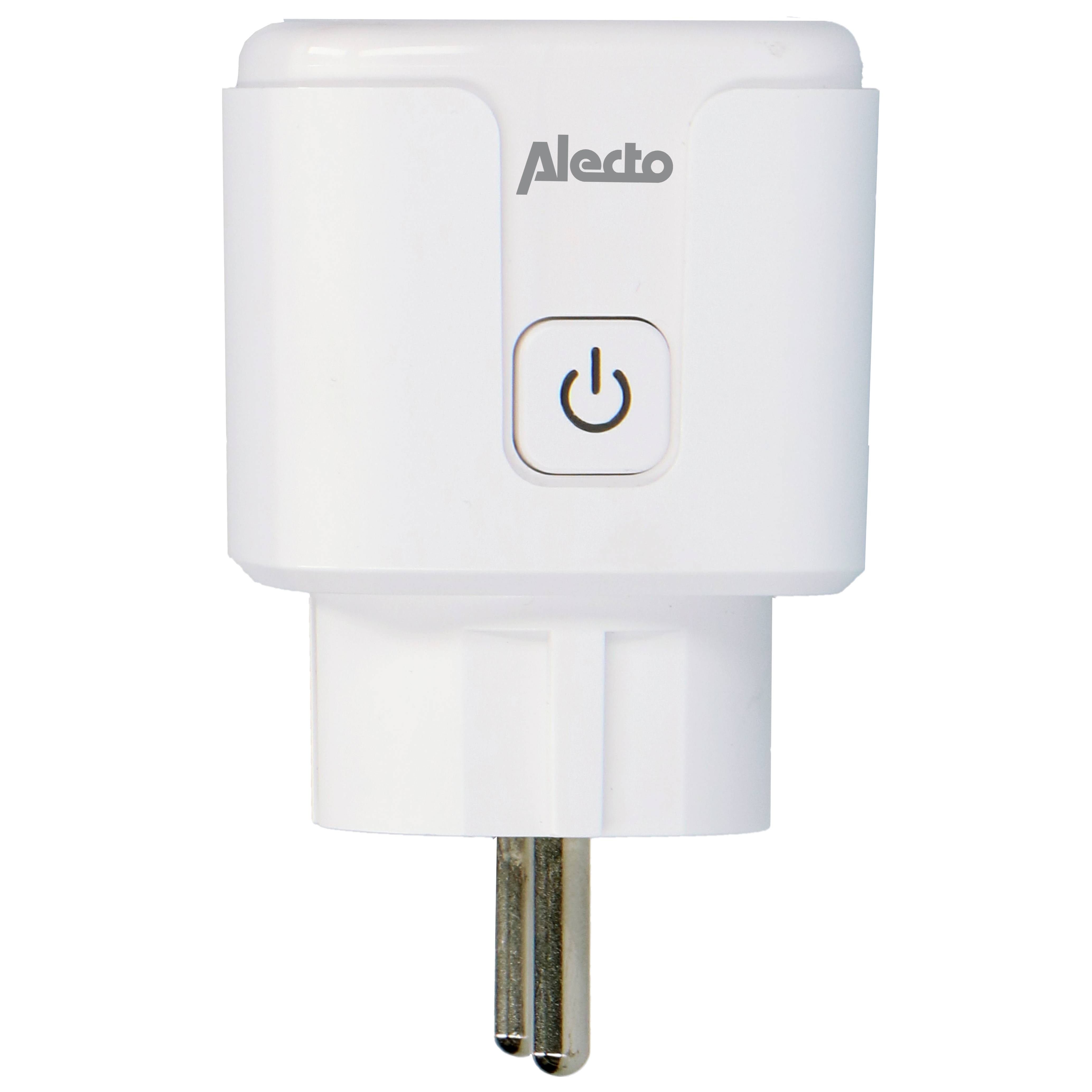 ALECTO Funksteckdose Smart-Plug20, mit Stromzähler, weiß