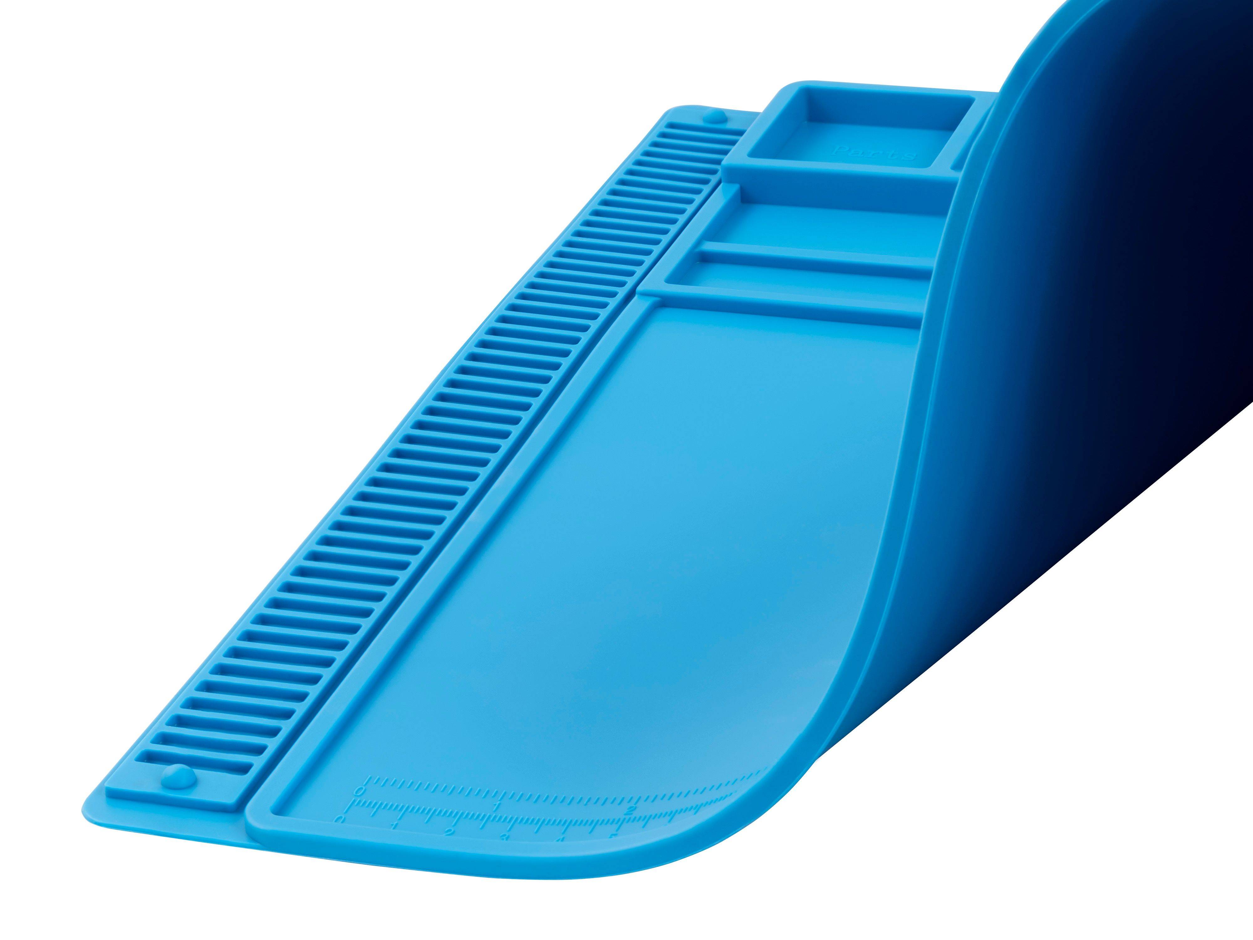 MCPOWER Silikon-Lötmatte LM-18, 35x55 cm, blau