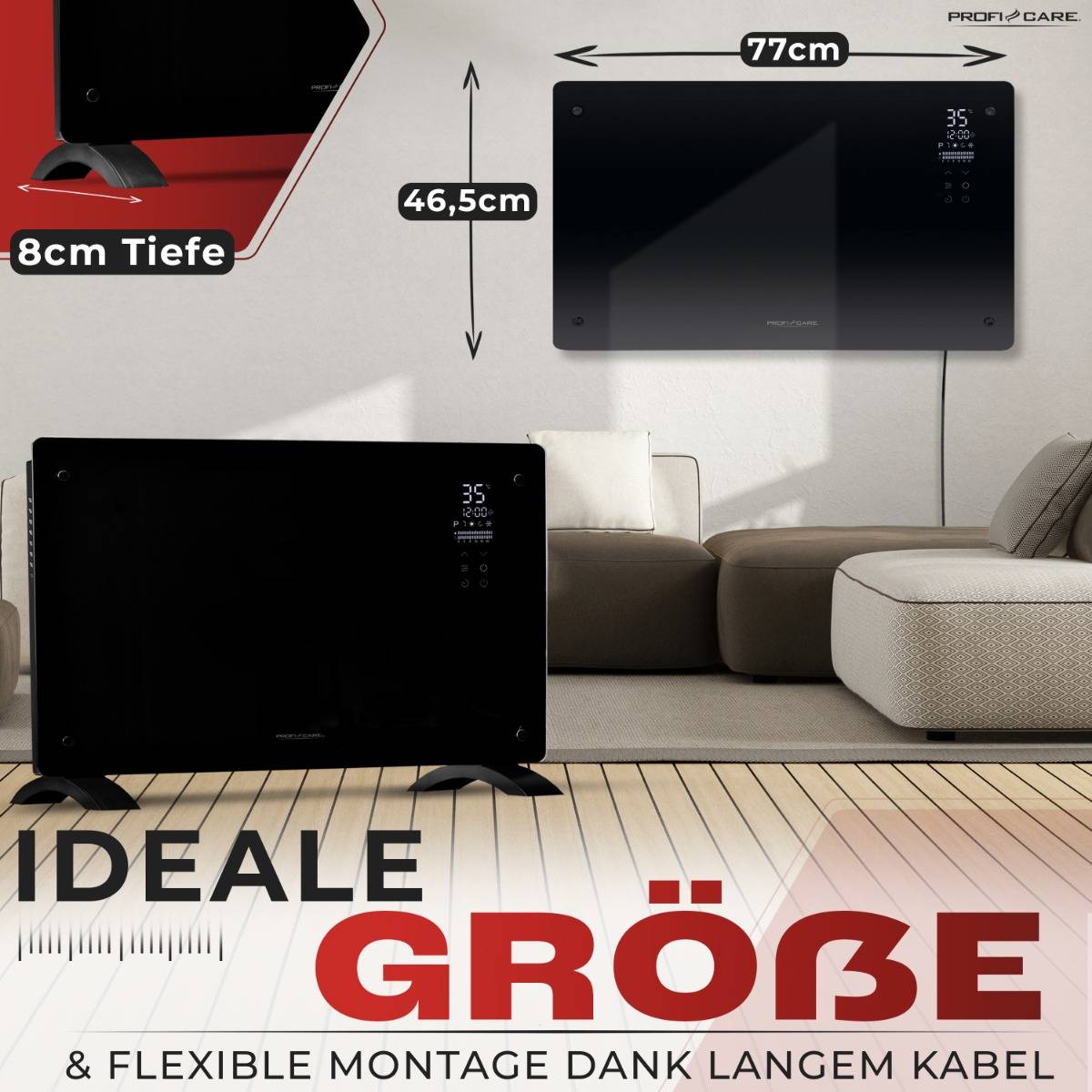 Clatronic PC-GKH 3119 Elektroheizung 1000/2000 Watt