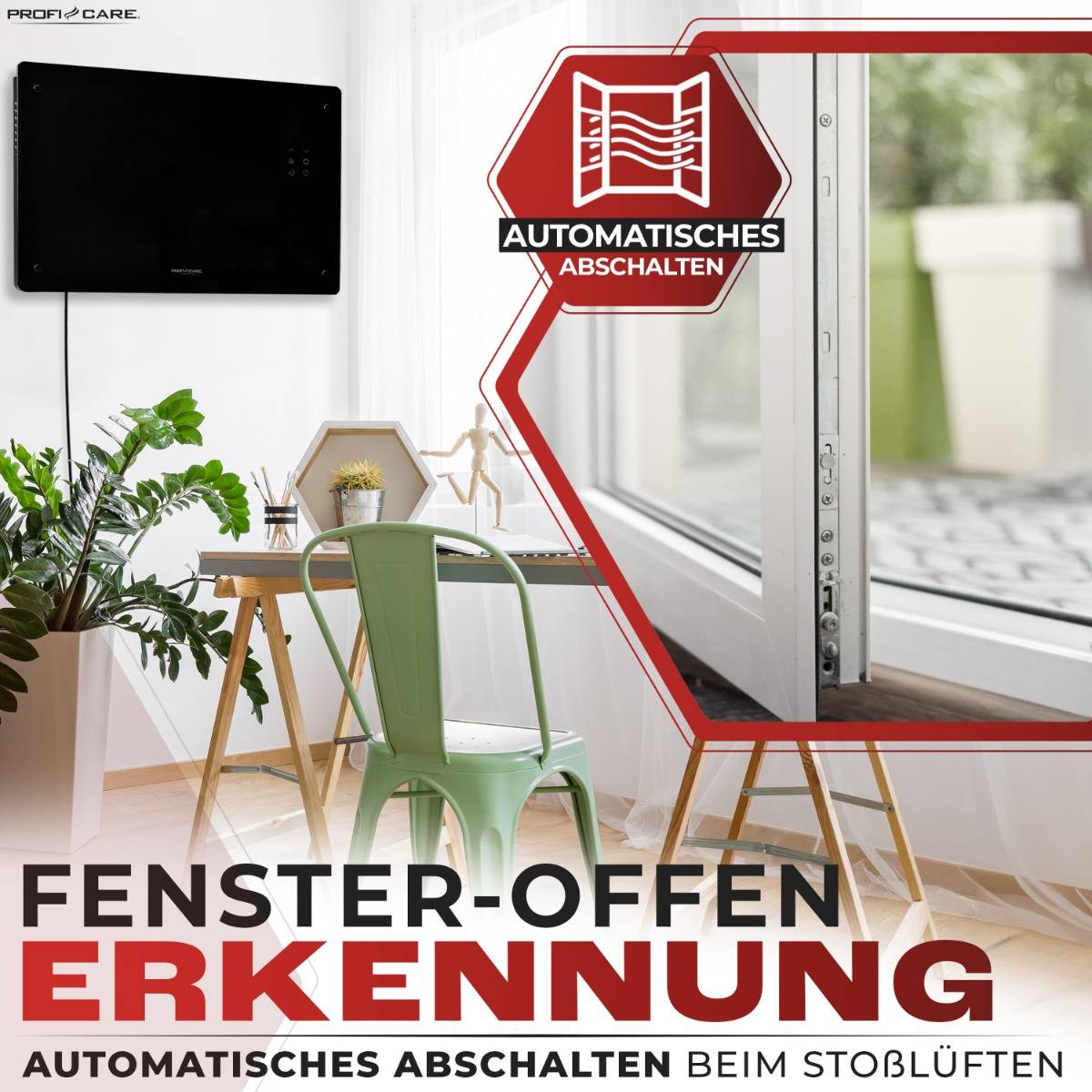 Clatronic PC-GKH 3119 Elektroheizung 1000/2000 Watt