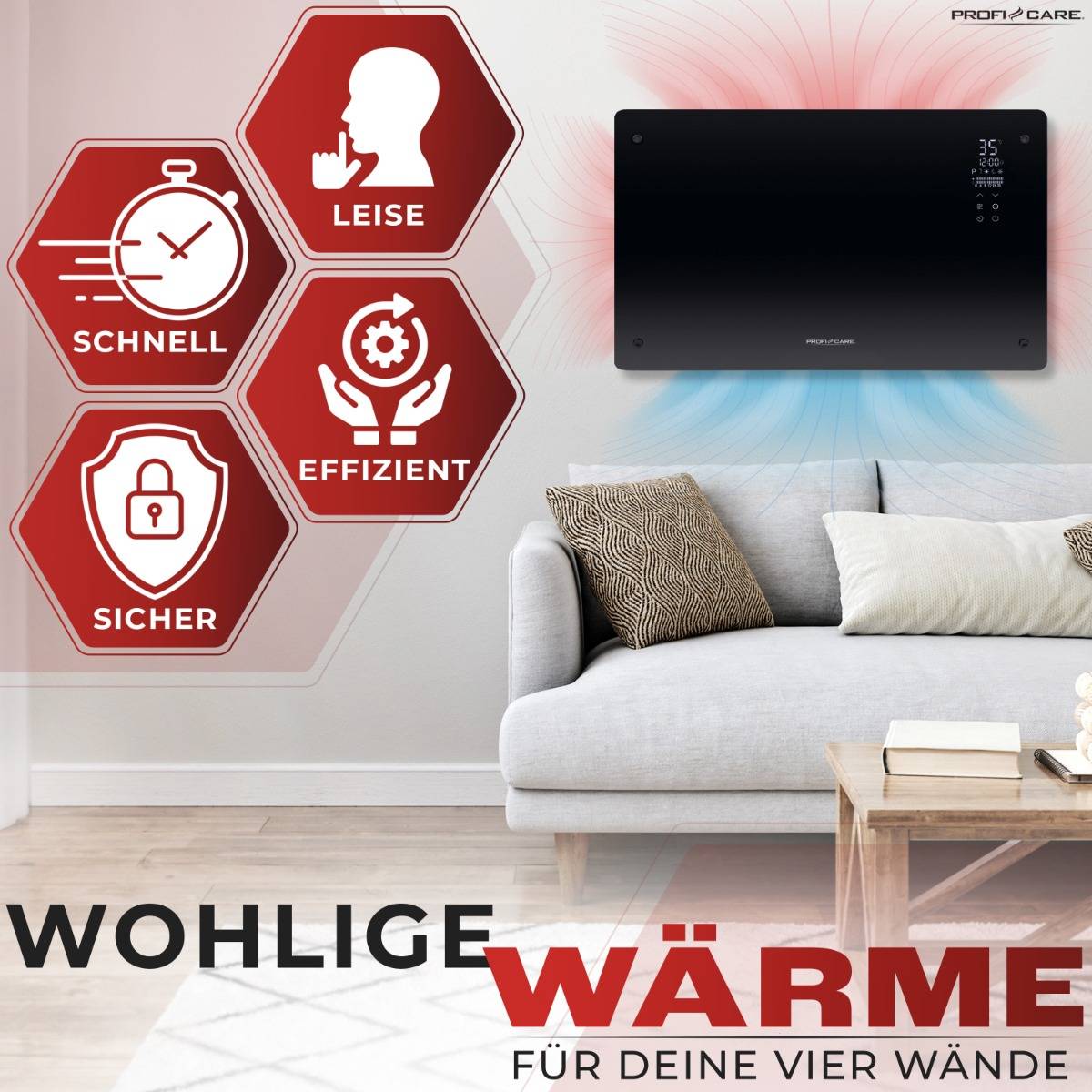 Clatronic PC-GKH 3119 Elektroheizung 1000/2000 Watt