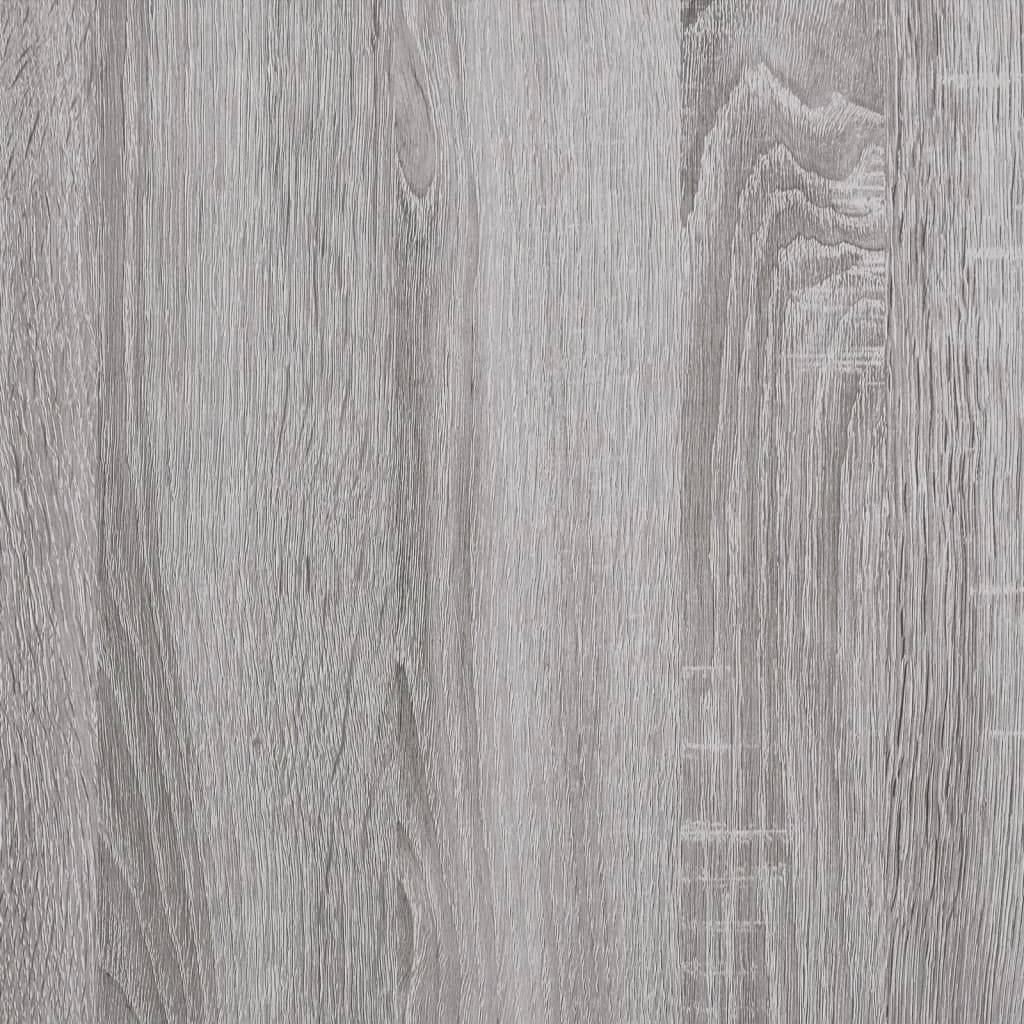 vidaXL Bettgestell Grau Sonoma 120x200 cm