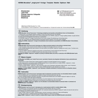 Herma 5074 Adress-Etiketten 63.5 x 38.1mm Papier Weiß 525 St. Wiederablösbar Tintenstrahldrucker, Laserdrucker, Farblaserdrucker Herma 5074 Adress-Etiketten 63.5 x 38.1mm Papier Weiß 525 St. Wiederablösbar Tintenstrahldrucker, Laserdrucker, Farblaserdrucker