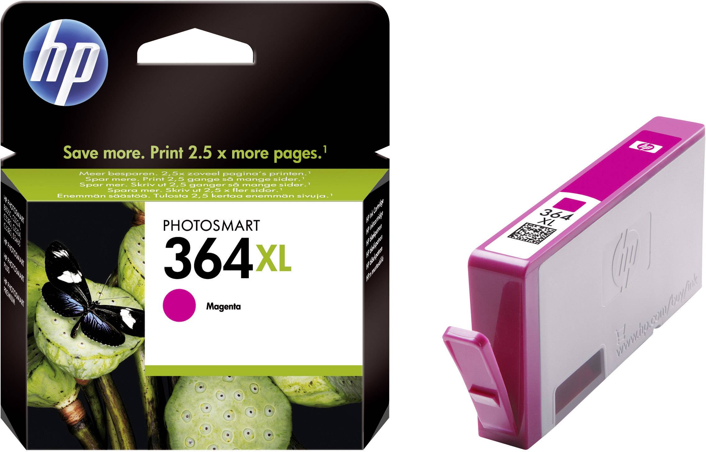 HP Druckerpatrone 364 XL Original Magenta CB324EE