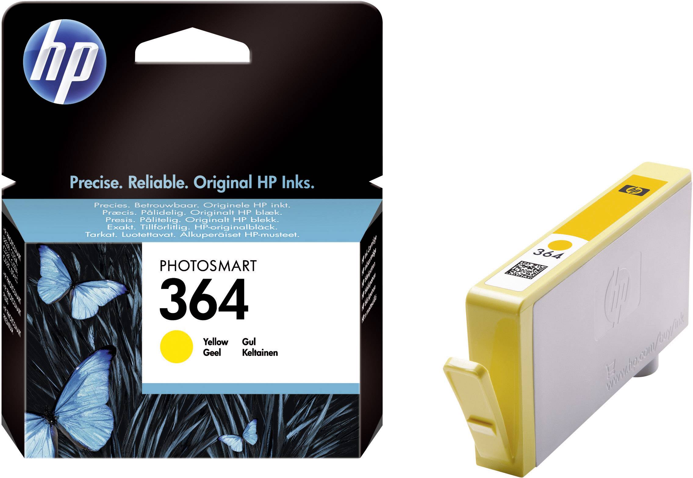 HP 364 - Gelb - original - Tintenpatrone - für Deskjet 35XX