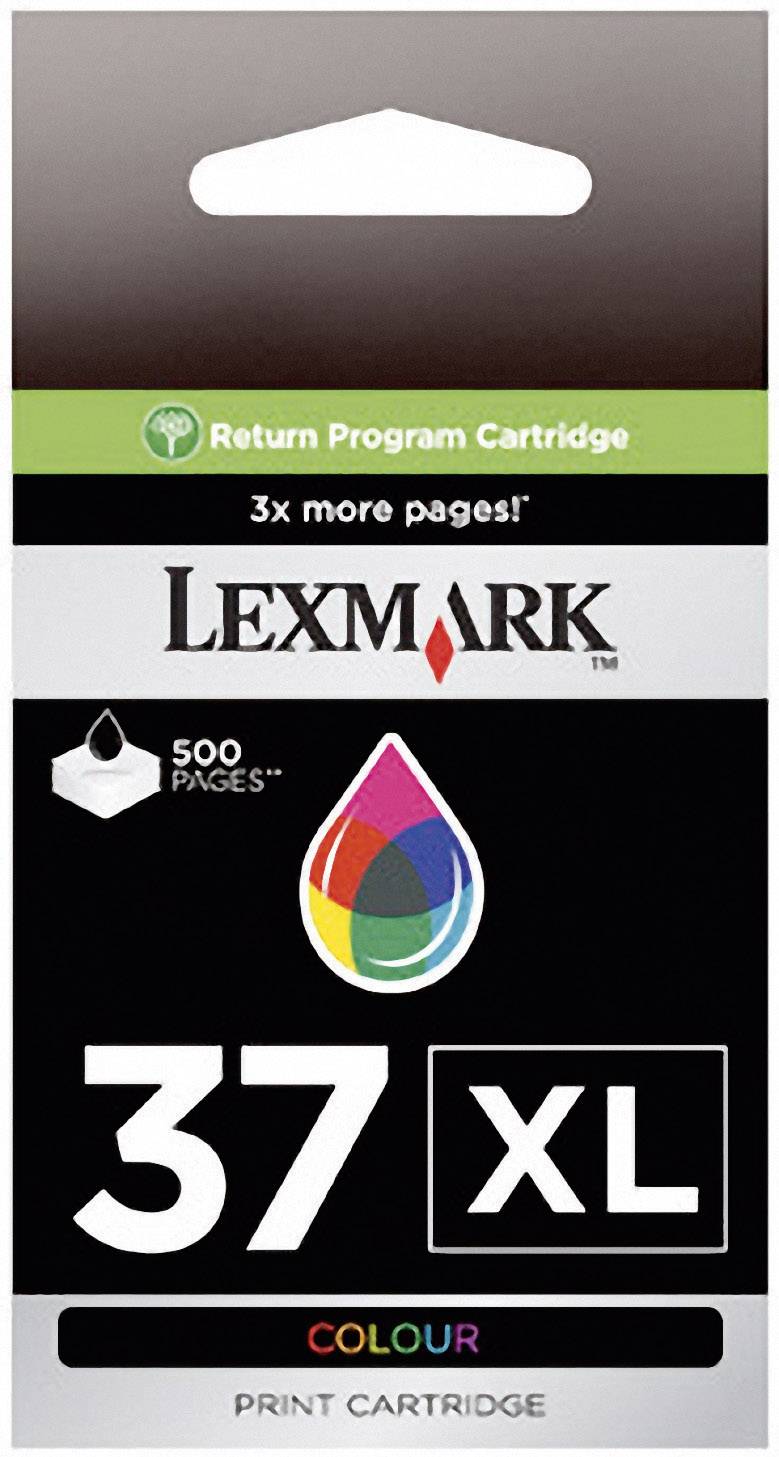 Lexmark Druckerpatrone 37XL Original Cyan, Magenta, Gelb 18C2180