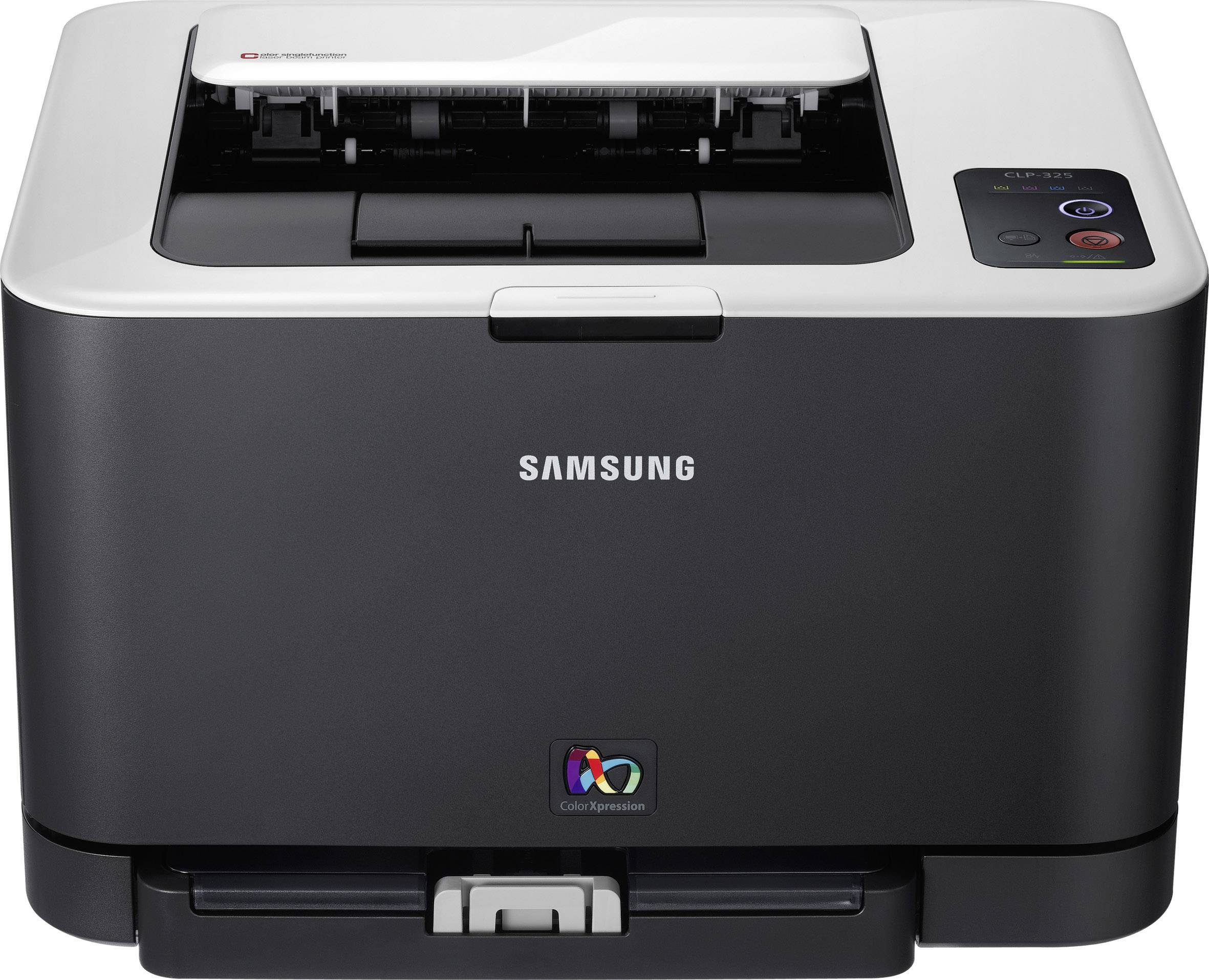 Samsung CLP-325, Farblaserdrucker, A4, USB, 2400 x 600 dpi, Max. 16 S./min (S/W); 4 S./min (Farbe)
