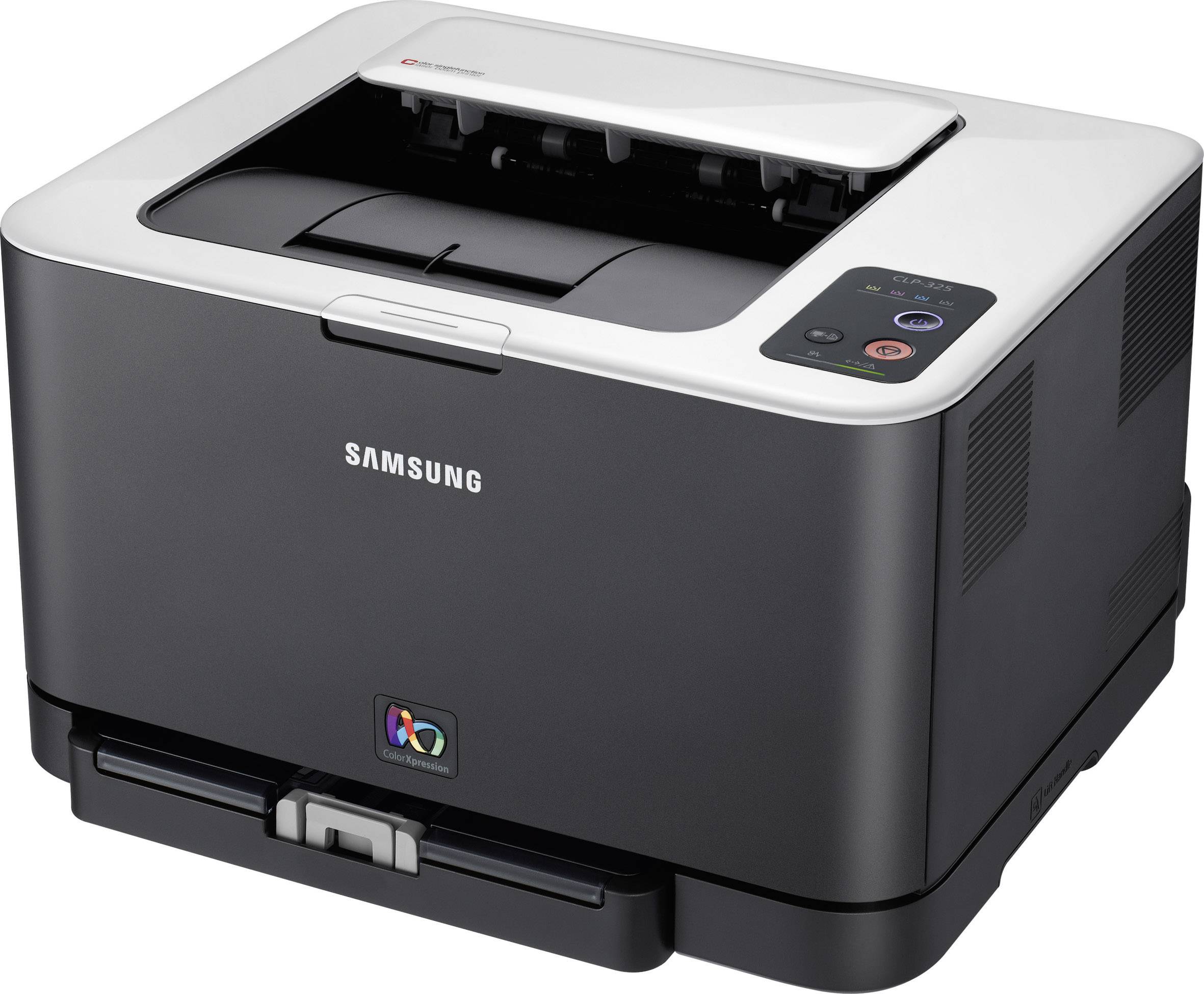 Samsung CLP-325, Farblaserdrucker, A4, USB, 2400 x 600 dpi, Max. 16 S./min (S/W); 4 S./min (Farbe)