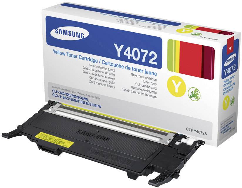 Samsung CLT-Y4072S SU472A Tonerkassette Gelb 1000 Seiten Original Toner