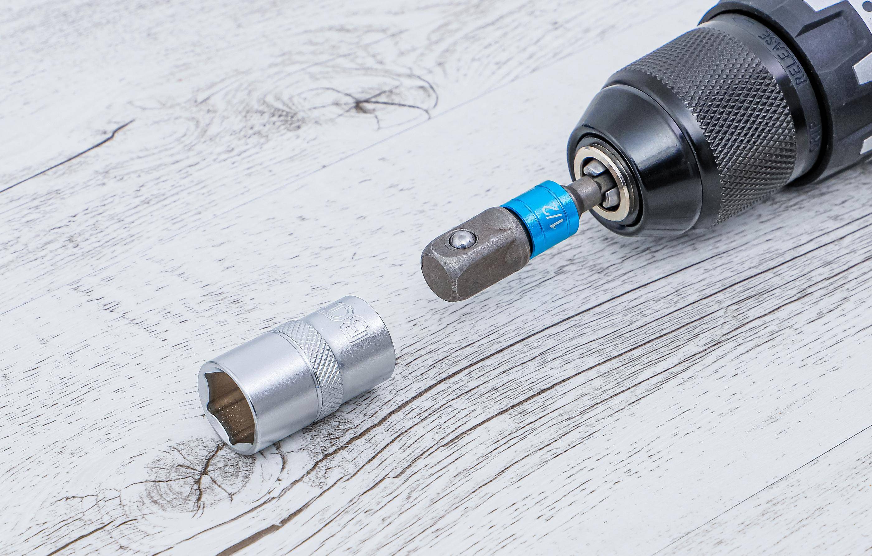 BGS Diy Adapter-Satz für Bohrmaschinen | farbig | Antrieb