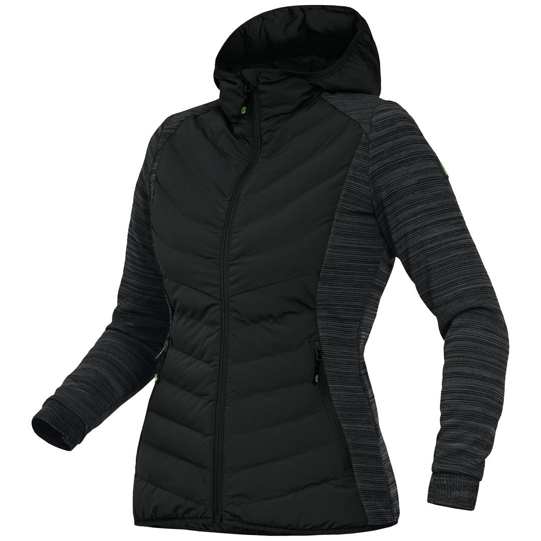 Leibwächter CADHYJ Casual Line, Damen-Hybridjacke schwarz, Gr. 34 CADHYJ0534