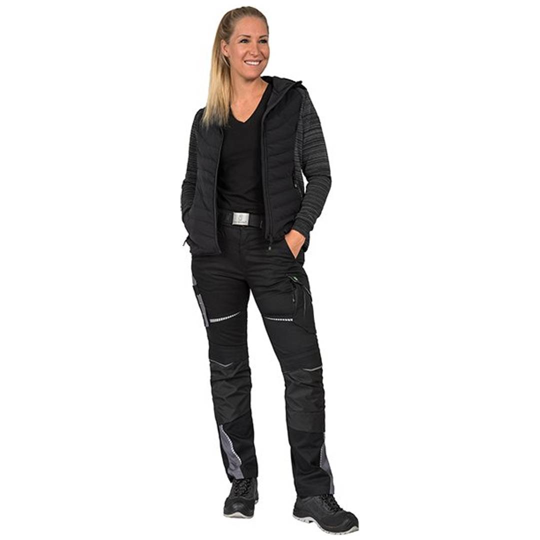 Leibwächter Hybridjacke Damen CADHYJ Gr. 46 schwarz