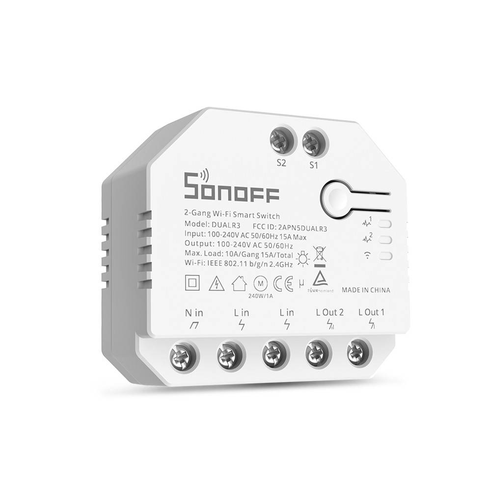 Intelligenter Schalter WiFi Sonoff Dual R3