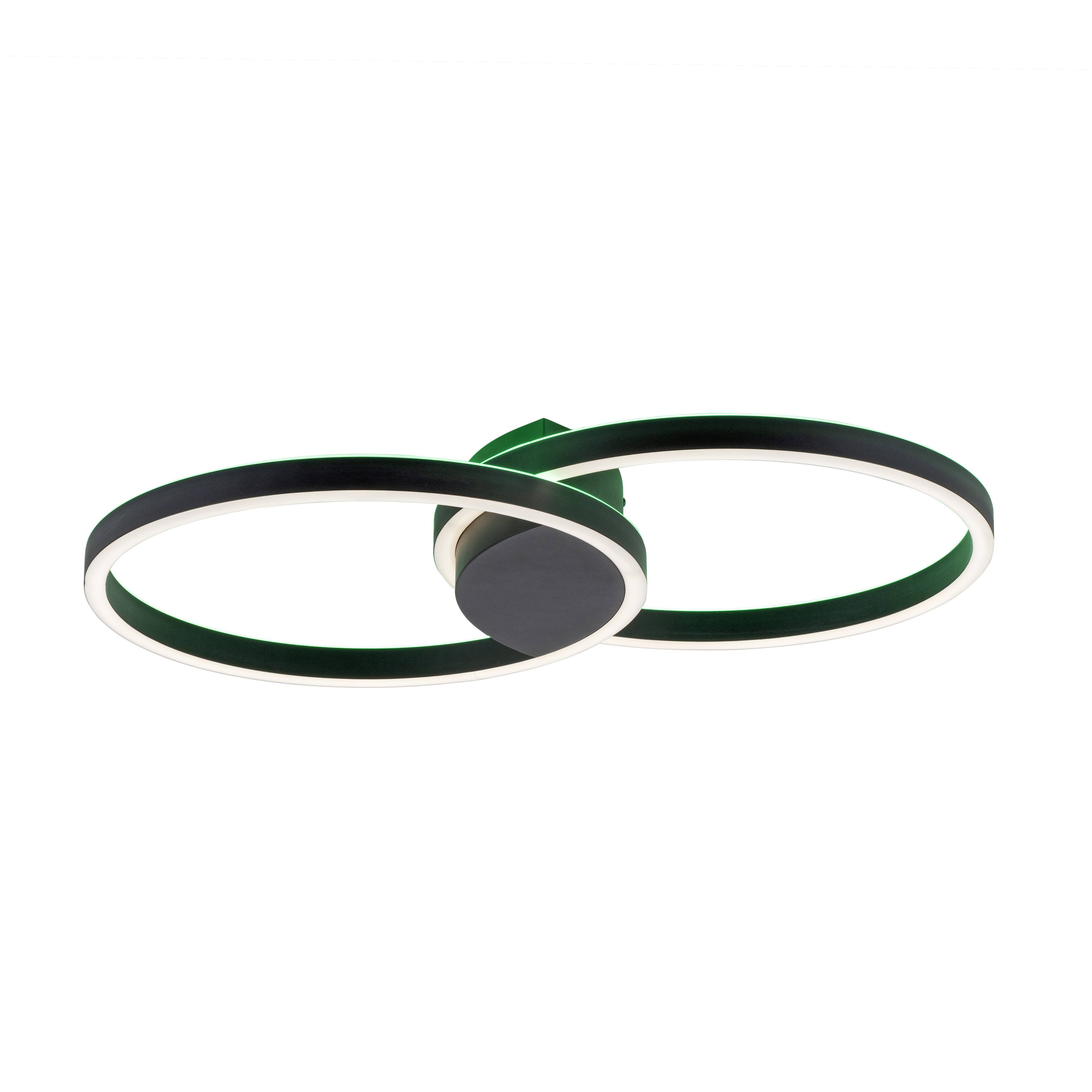 Neuhaus Leuchten LED-Deckenleuchte 2700-5000K, RGB, sw 6145-18