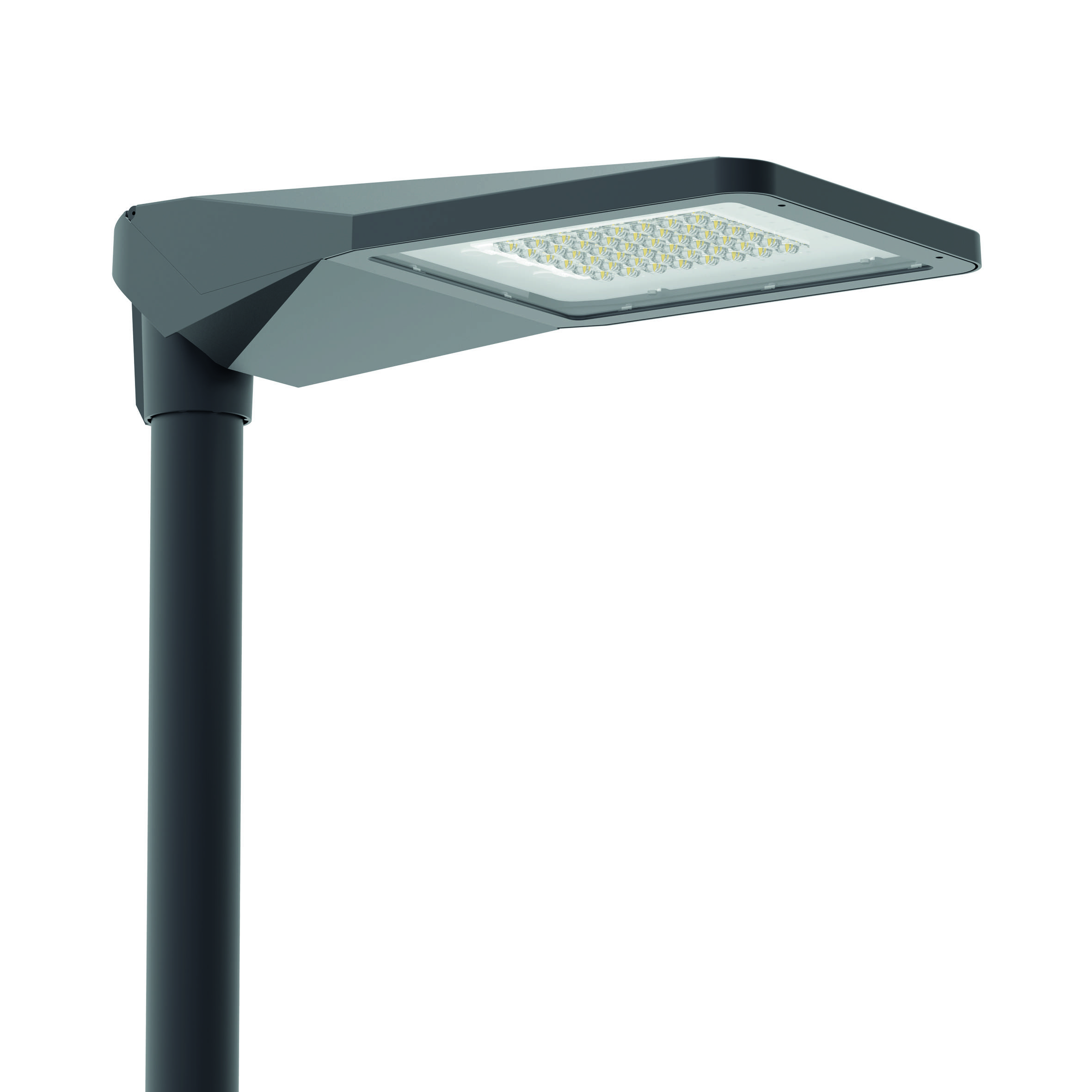 Leipziger Leuchten LED-Mastan-/aufsatzleuchte 4000K DB703 ALFONS II 7348.028