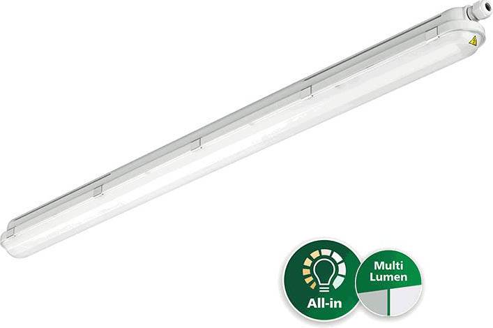 Philips LED Feuchtraumleuchte CoreLine WT120C Gen2 18/32W 2700/4500lm - 840 Kaltweiß | 120cm