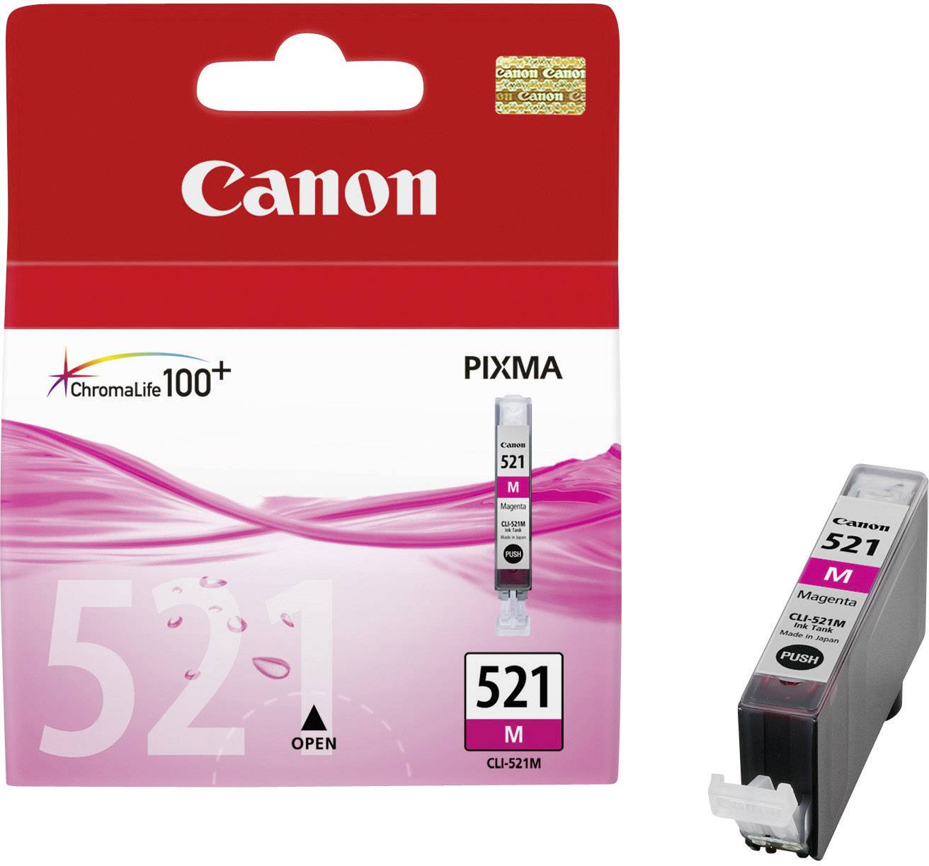 Canon Druckerpatrone CLI-521M Original Magenta 2935B001