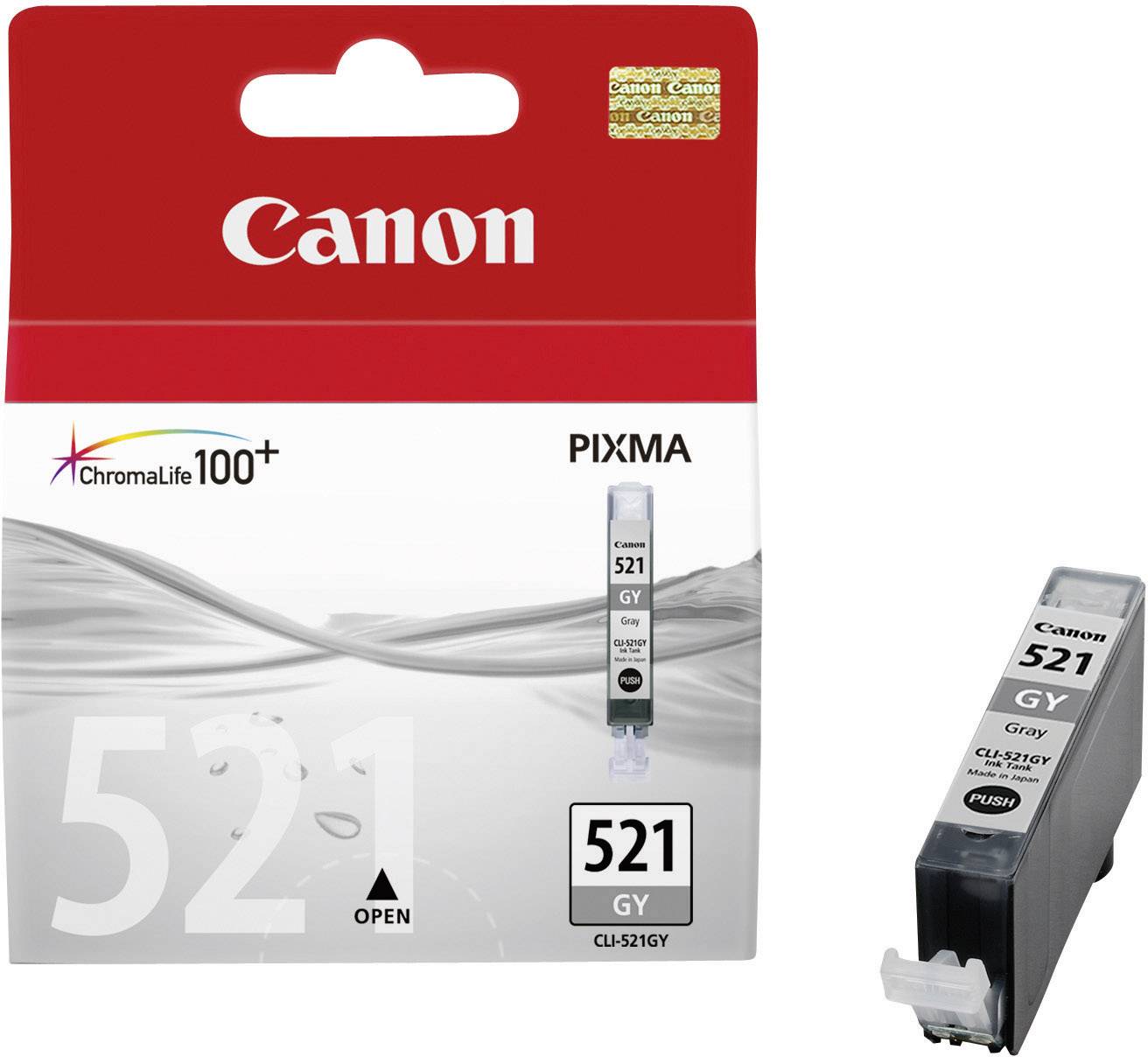 Canon Druckerpatrone CLI-521GY Original Grau 2937B001