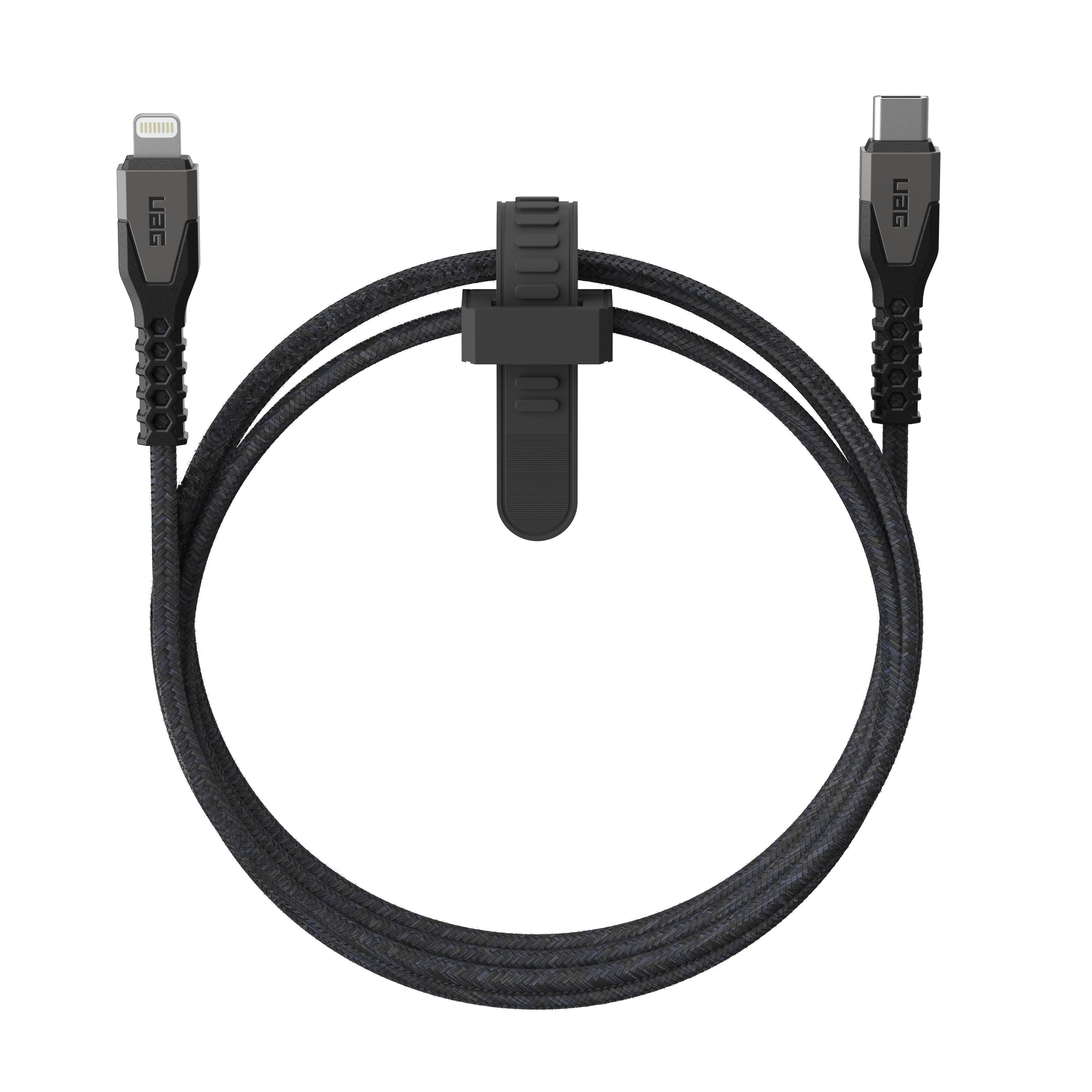 UAG Robustes Kabel USB-C 30 W 1,5 m – Grau